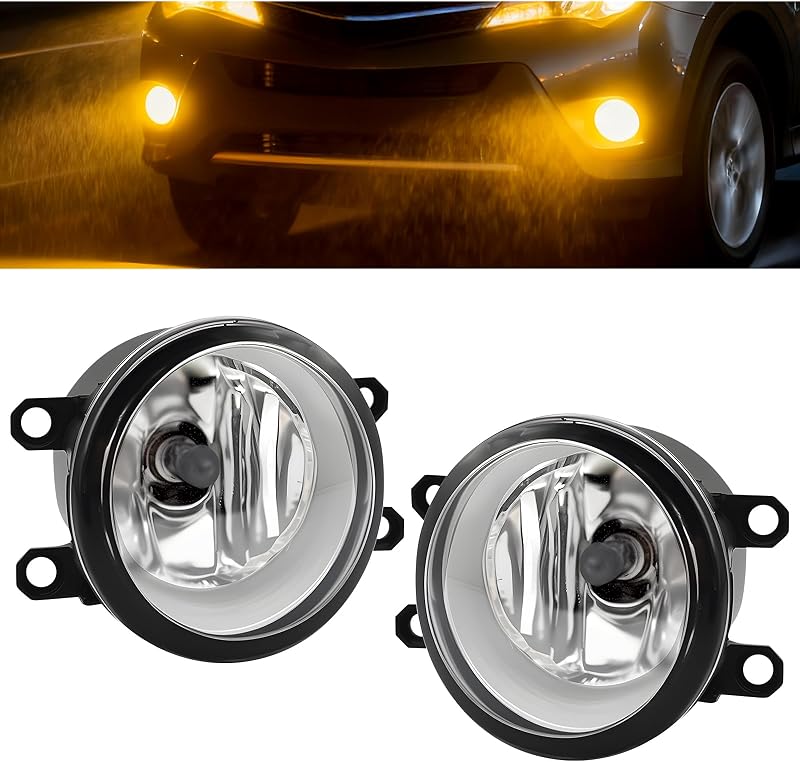 Farol de neblina Boxlight com lâmpadas H11 12 V 55 W para Toyota e Lexus – Par
