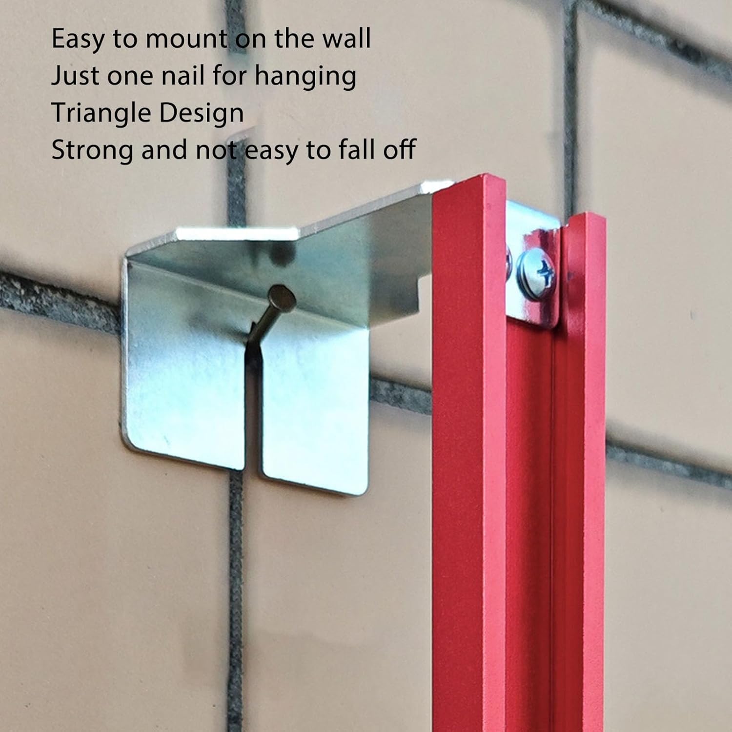 Levelling Tool Wall Mount Bracket, Alloy Steel Level Adapter, High Accuracy Leveler Tool, Lifting Support Bracket