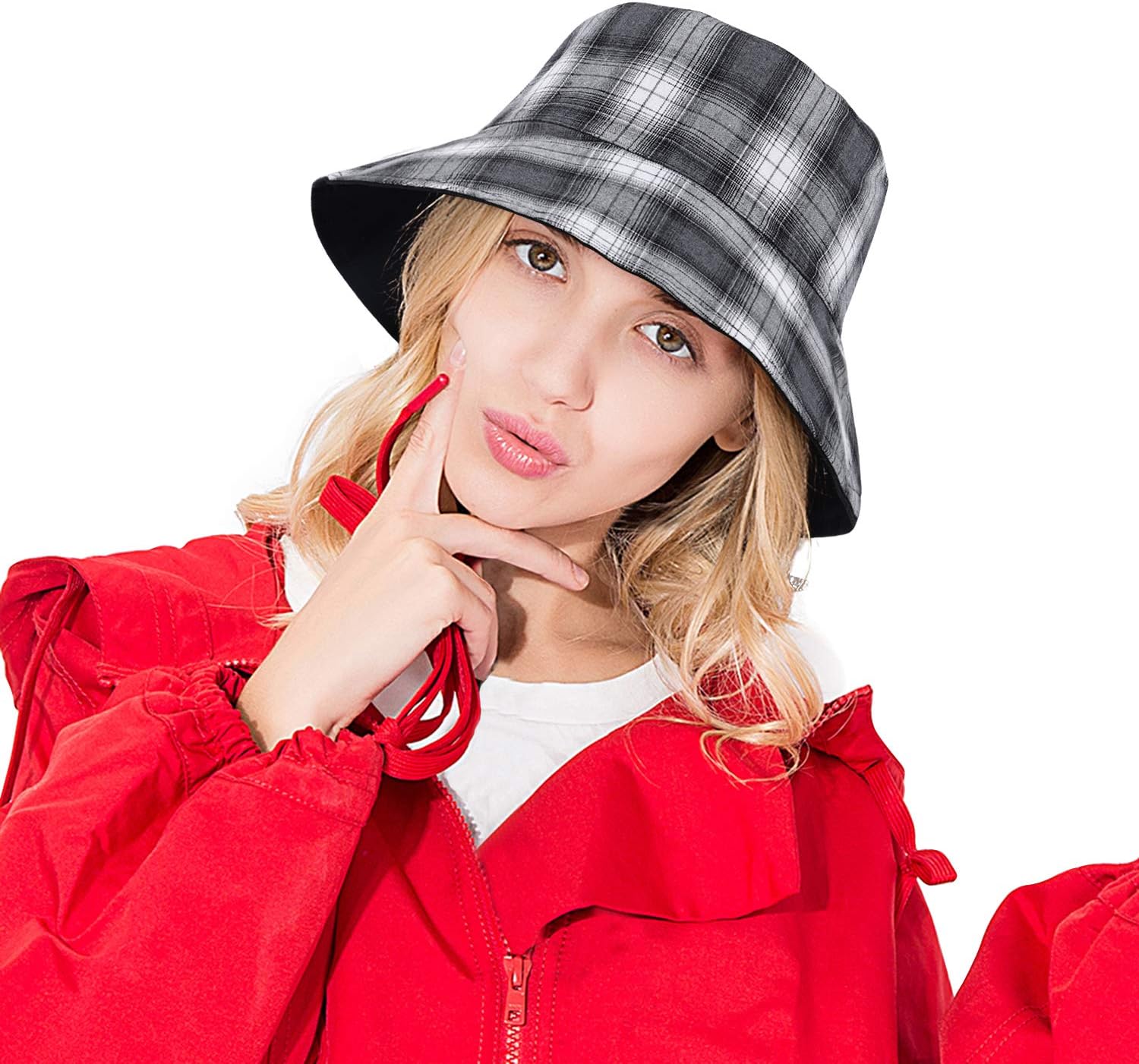 Plaid Tartan Bucket Hat