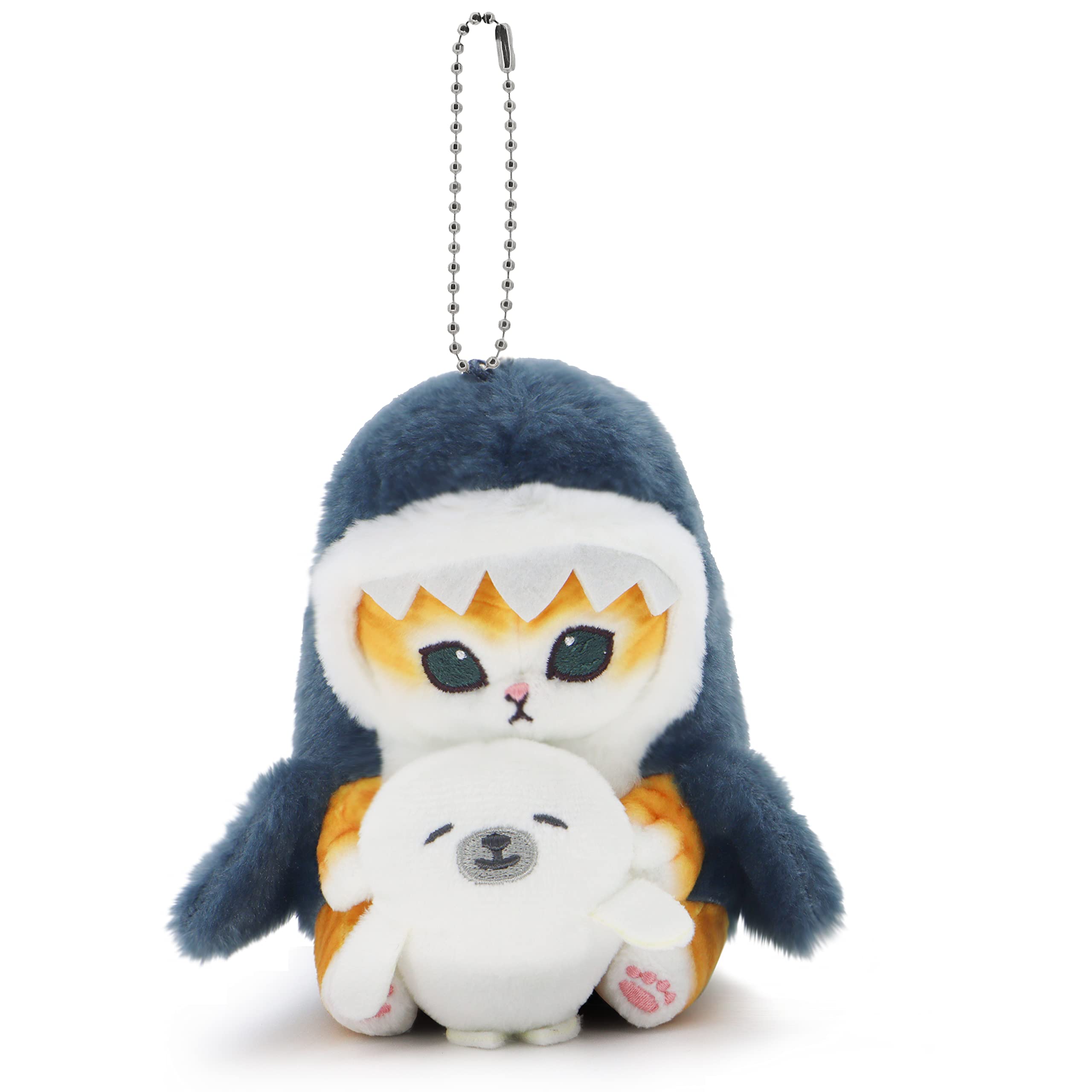 Amazon.co.jp: CNAANA かわいいサメの猫 ぬいぐるみ ぬいぐるみ 人形