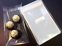 Vista 2 de Uniquepacking Bolsas de celofán resellables transparentes de 6x9, ideal para pastelería, velas, jabones, galletas, 100