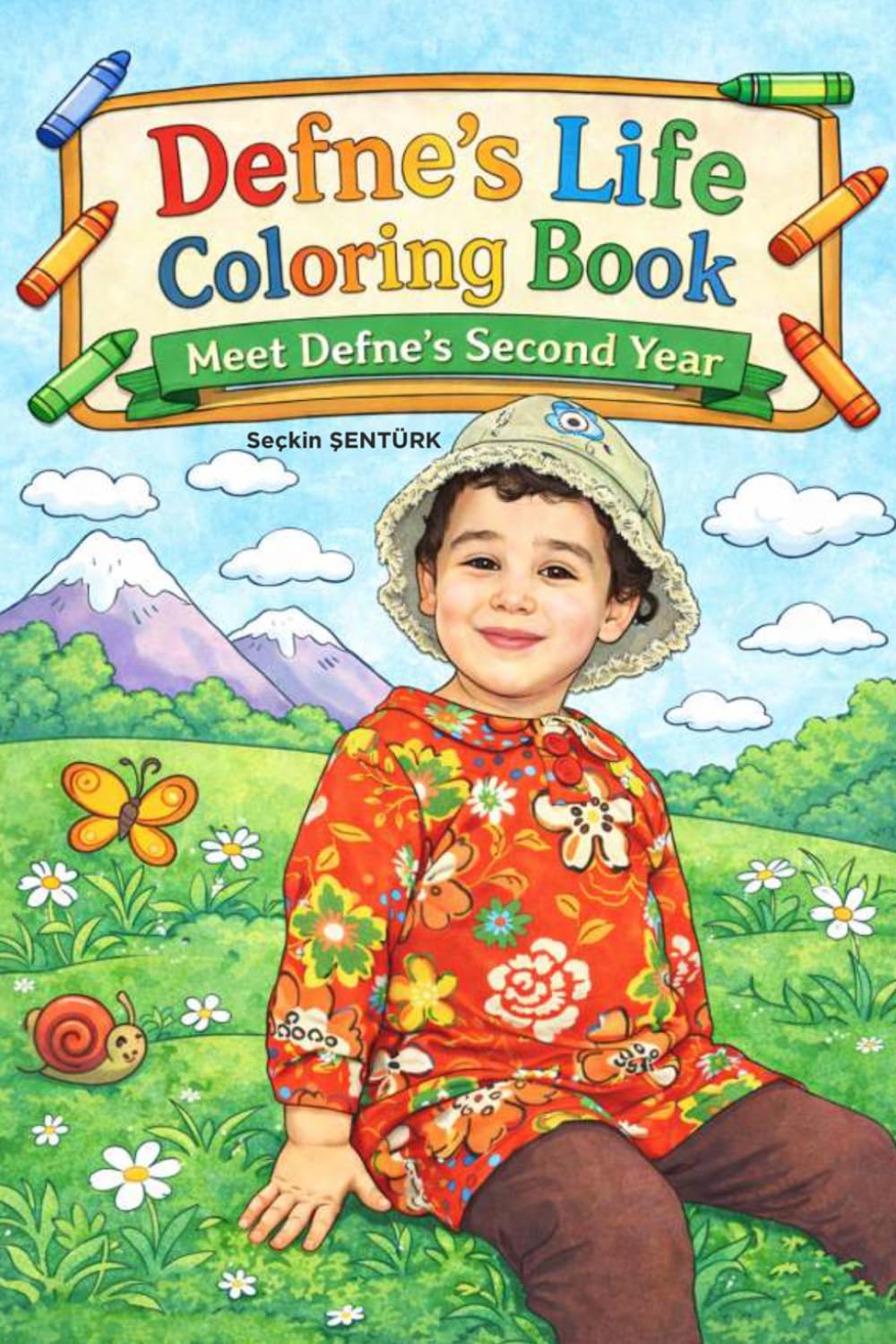 Defne's Life Coloring Book: Meet Defne's Second Year