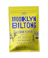 Vista 22 de Brooklyn Biltong Steakhouse, rebanadas tiernas de ajo desnudo (2 onzas, paquete de 2), bocadillos de proteína de carne alimentada con pasto, 1.13 oz