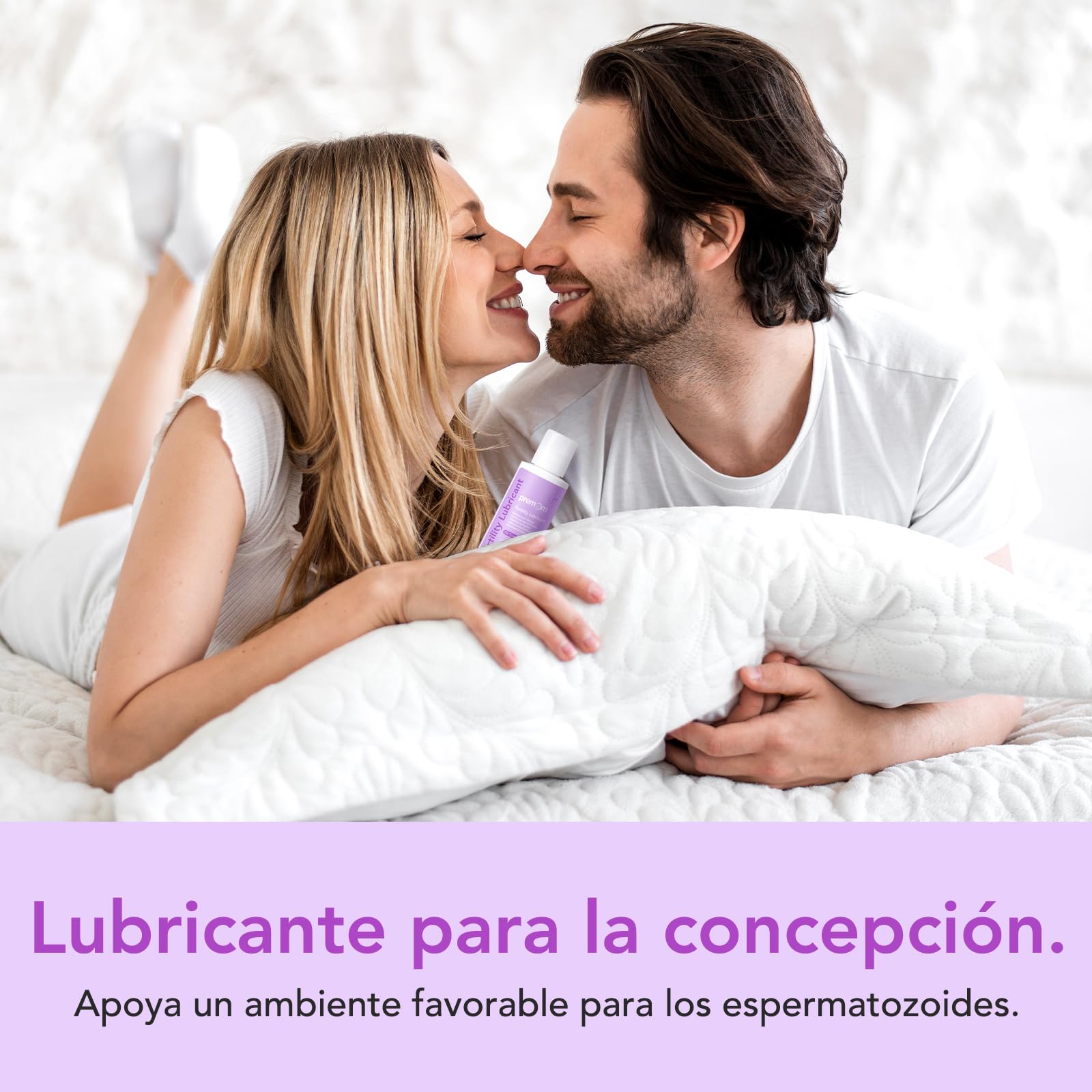 Premom Lubricante de Fertilidad para Embarazo: Gel con pH Equilibrado, Amigable con el Esperma, para Mujeres que Intentan Concebir 60 ml