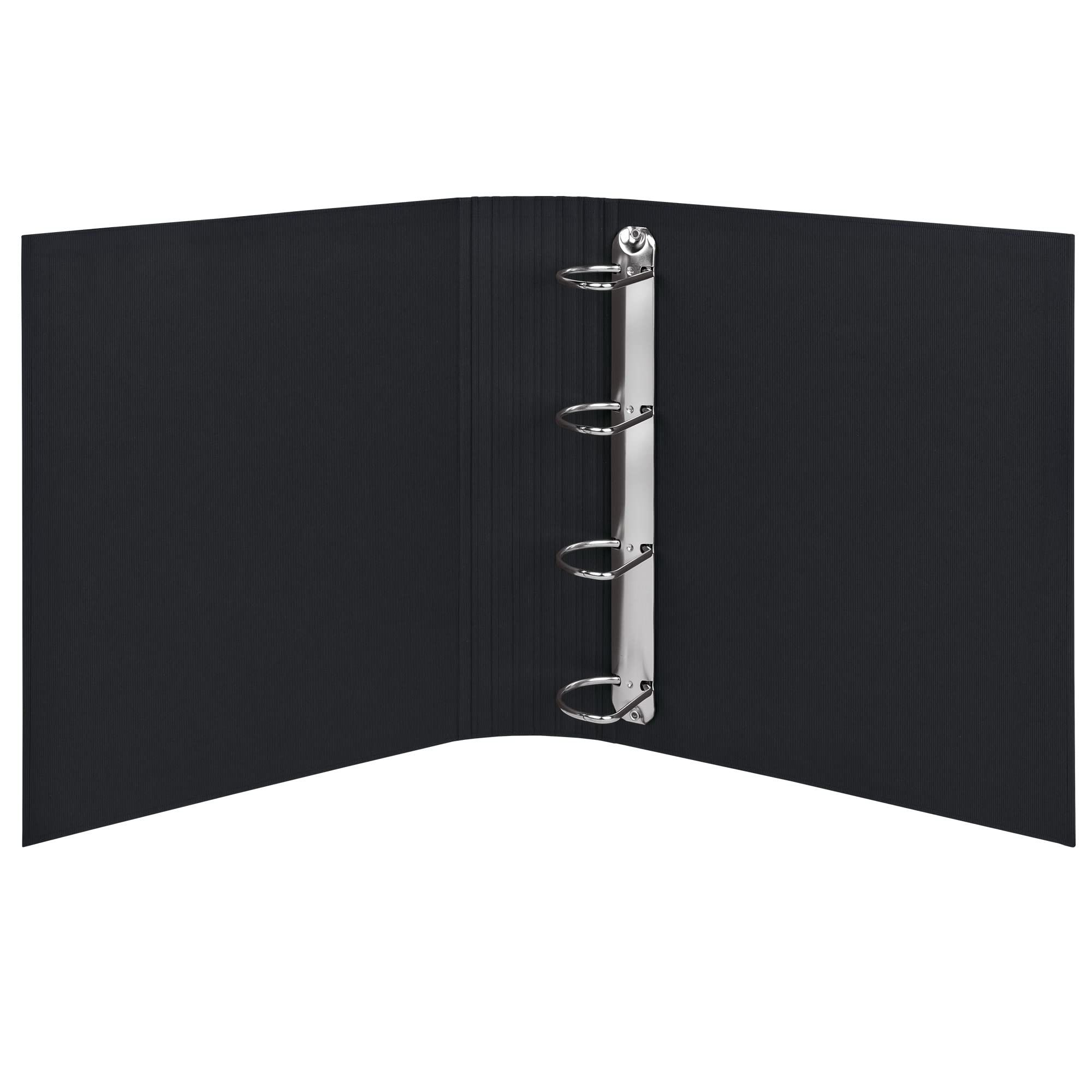 Rössler Papier 1316452705 - S.O.H.O. Segregator ringowy na DIN A4, wysokość 5 cm, mechanizm 4-ringowy, Czarny, 1 szt.