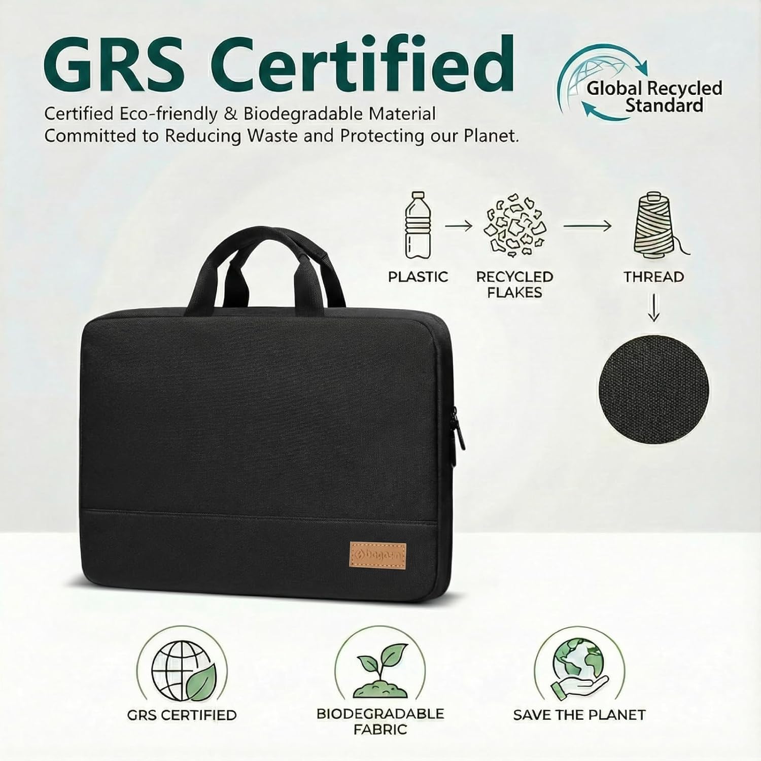 Laptop Sleeve Case, 15 15.6 16 inch TSA Laptop Sleeve Water Resistant with 4-Layer Protection, Computer Carrying Bag Compatible with MacBook, HP, Dell, Lenovo, Asus Notebook - Image 5