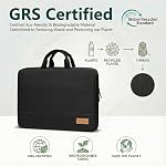 bagasin Laptop Sleeve Case, 15 15.6 16 inch TSA Laptop Sleeve Water Resistant with 4-Layer Protection, Computer Carrying Bag Compatible with MacBook, HP, Dell, Lenovo, Asus Notebook | TSA-friendly laptop bag with 4-layer protection & water-resistant.