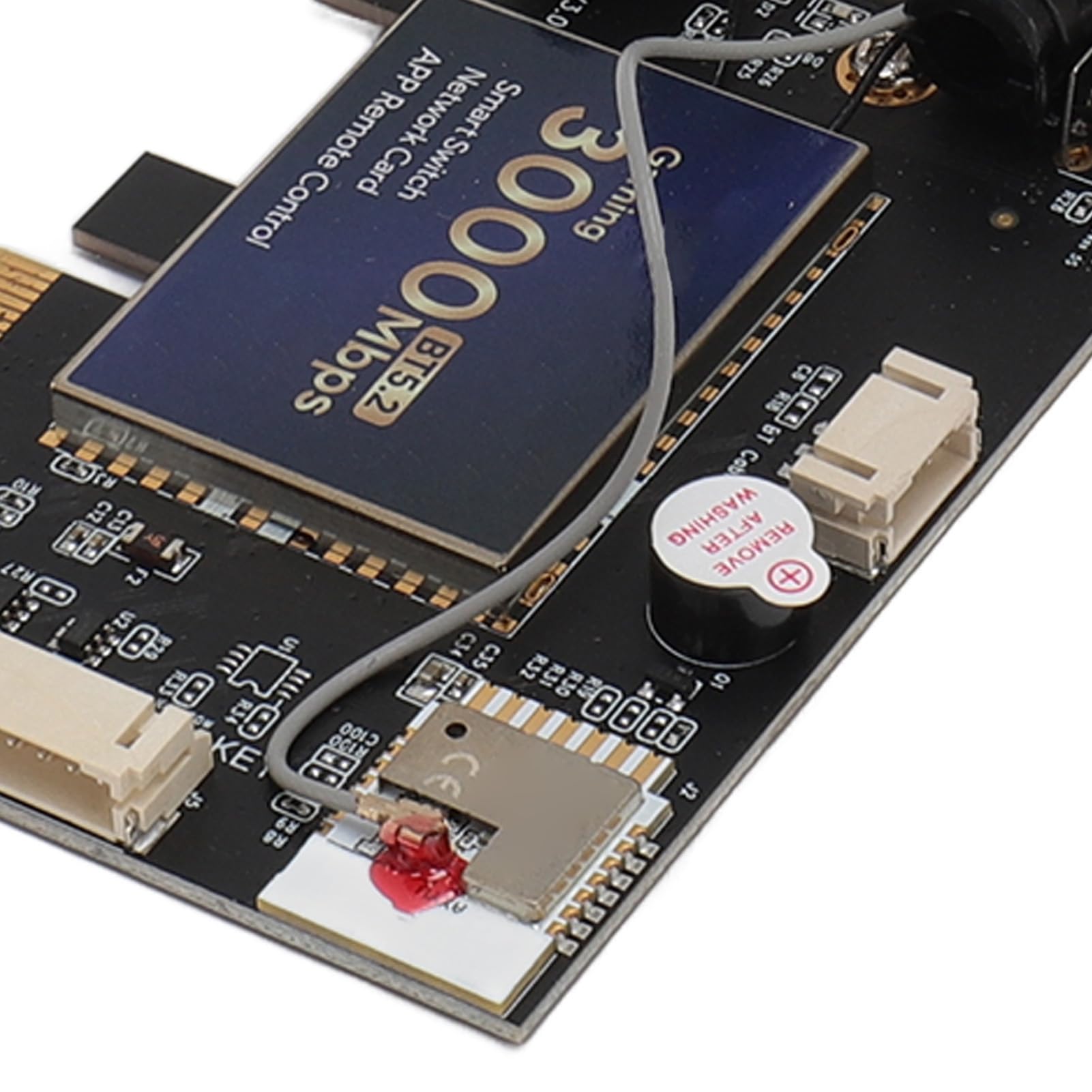 Generic Carte WiFi 6 PCIe AX3000, Adaptateur sans Fil Double Bande Haute Vitesse pour Jeux et Streaming, 2 Antennes 6dBi