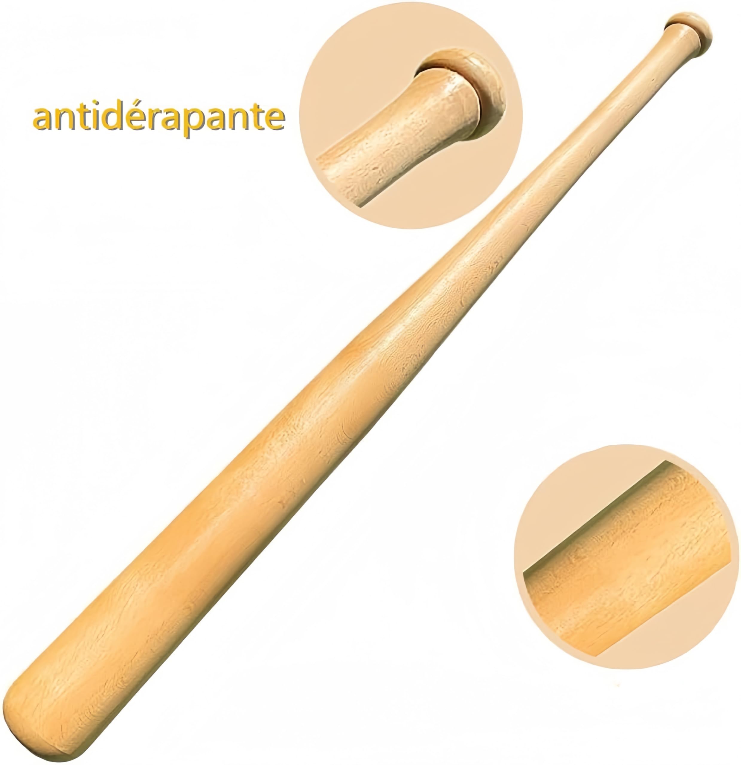 86/81/76/71cm Batte de Baseball Bois 34/32/30/28 Pouces Batte Baseball antidérapante Adulte Pro Léger pour Exercice Joueurs Jeu Homme Femme Solide Durable à la Mode 4 Taiiles au Choix