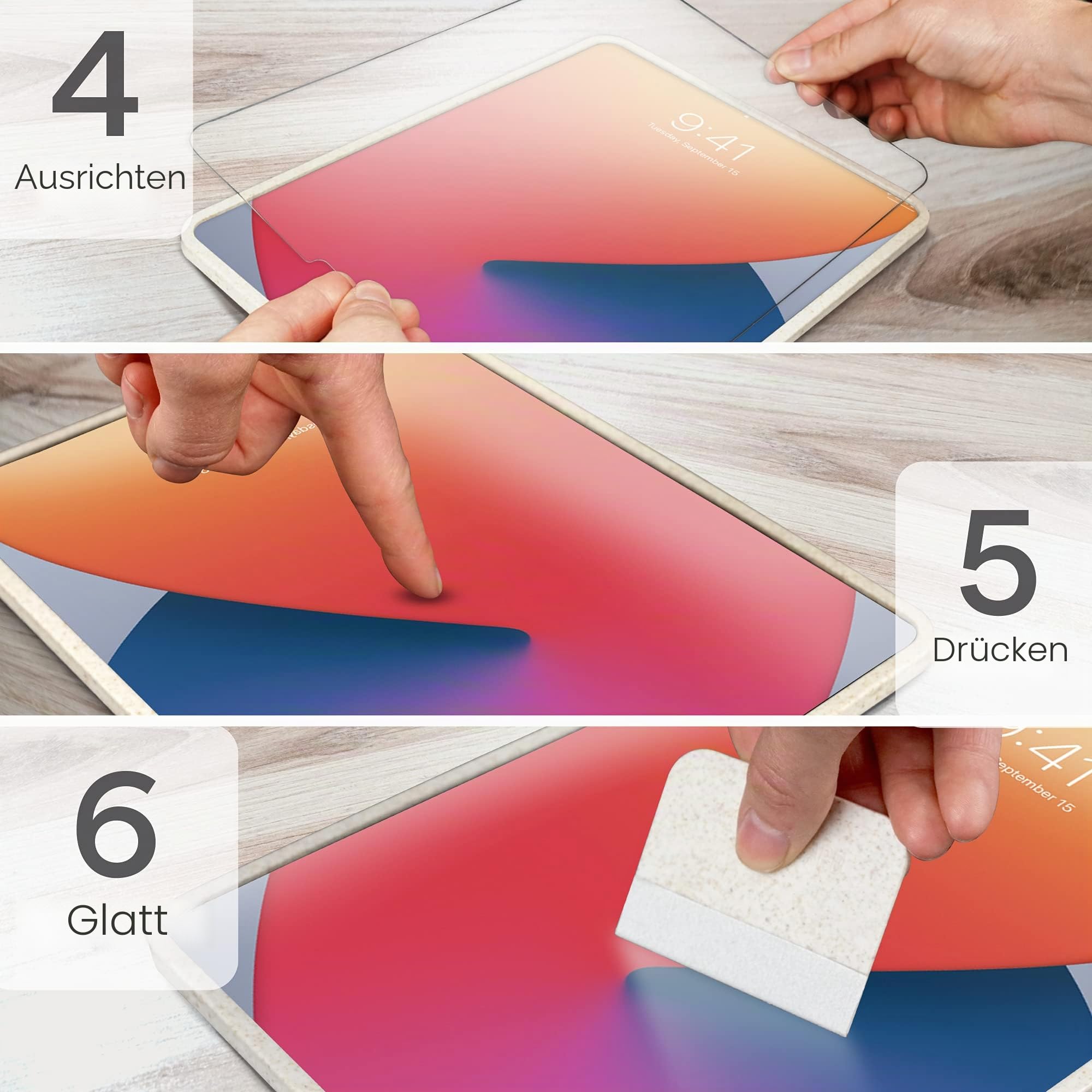 ZUGU Case Displayschutz für iPad Pro 11 Zoll 1./2./3./4. Gen & iPad Air 4