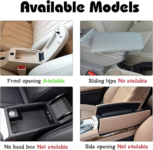 Miniatura 7 de YUNXNYC Funda peluda para reposabrazos de coche, almohadilla mullida para consola central de automóvil, almohadilla de piel de lana suave para