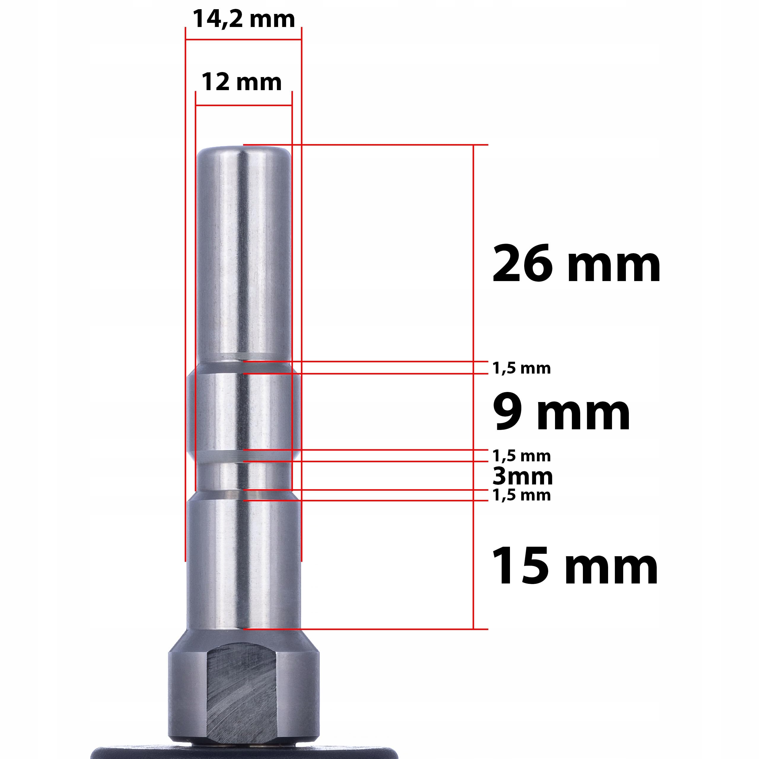 Rosfix T-Racer - Adaptador de lanza de 15" (58 cm, compatible con Nilfisk Kranzle D12)