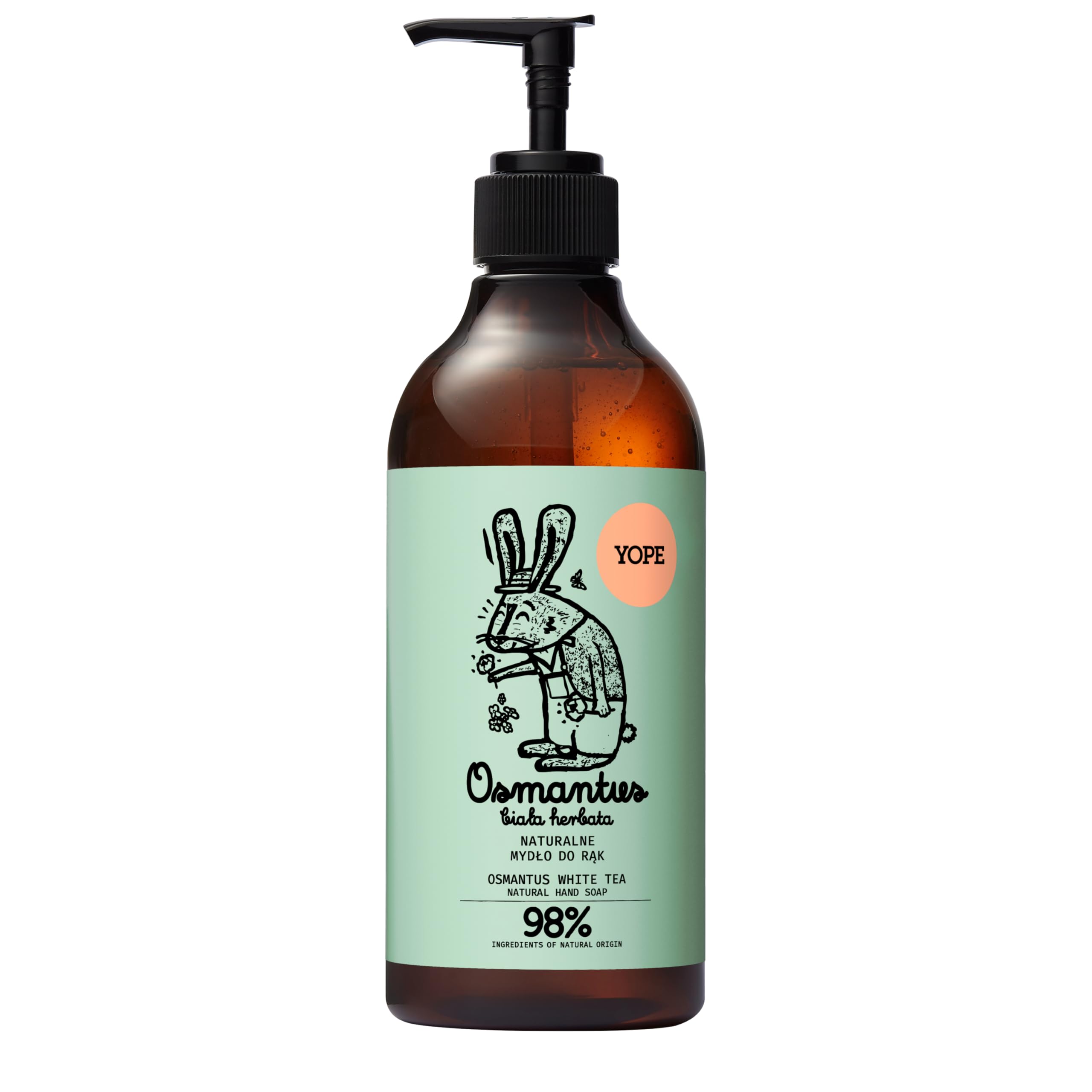 YOPE Hand Wash Soap Moisturizing Allantoin Scent Osmanthus & White Tea 500 ml