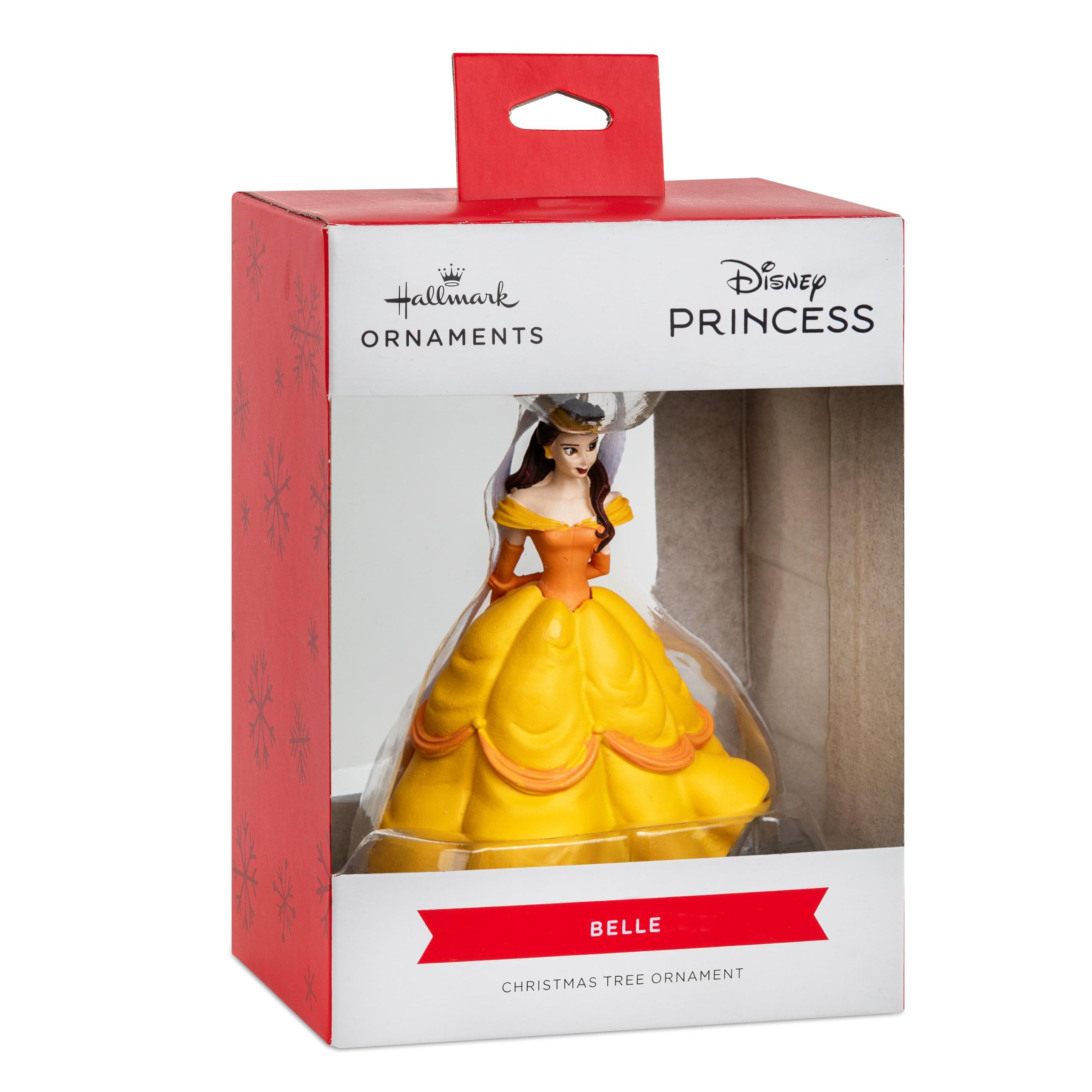 Hallmark Adorno de Princesa Bella La Bella y la Bestia Disney Vestido Amarillo Colgante Navidad