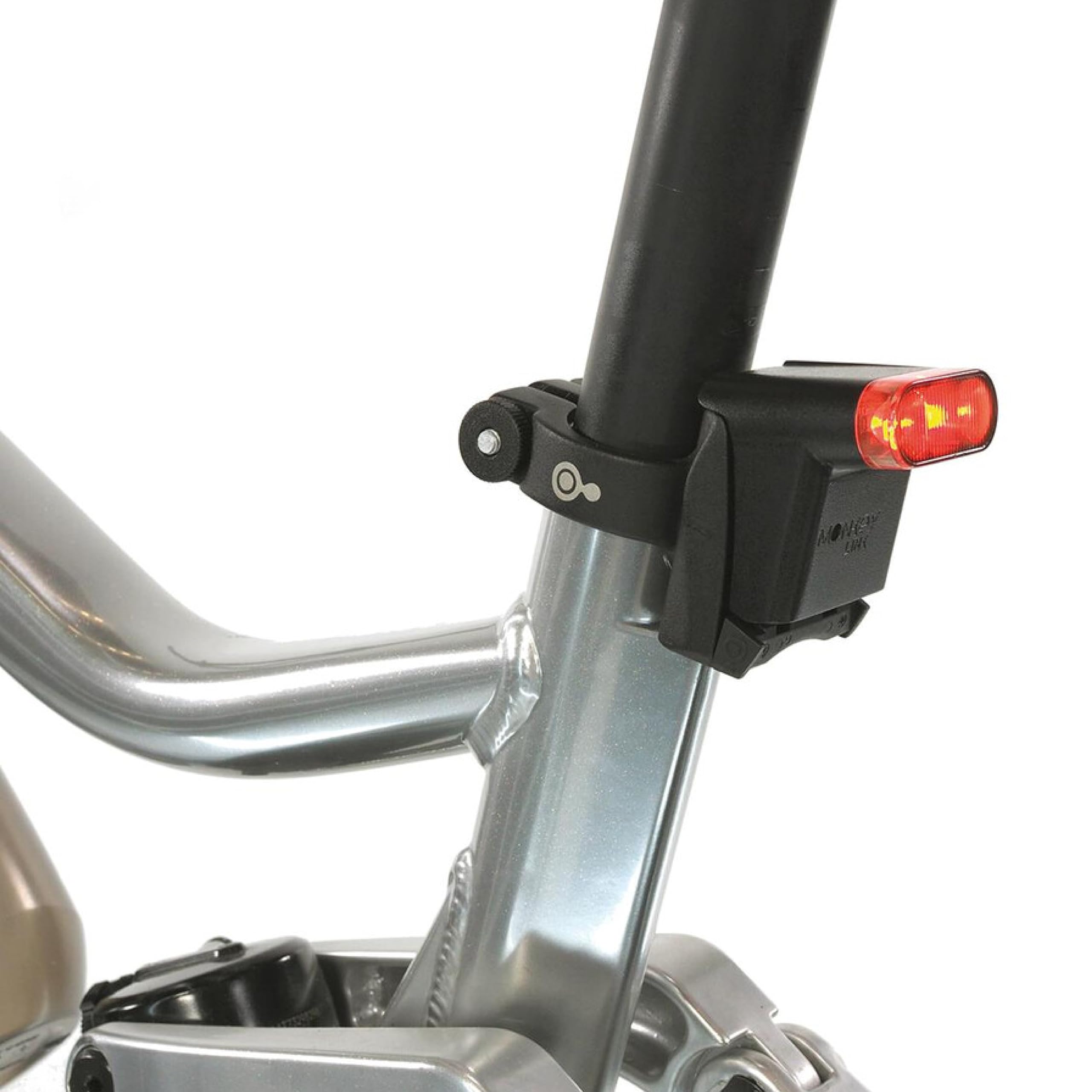 MonkeyLink Light REAR RECHARCHE tylne światło do roweru, akcesoria rowerowe (sportowe światło tylne z 3 diodami LED, magnetyczne mocowanie, mocny uchwyt, czas pracy baterii 4,5 godziny, dopuszczenie