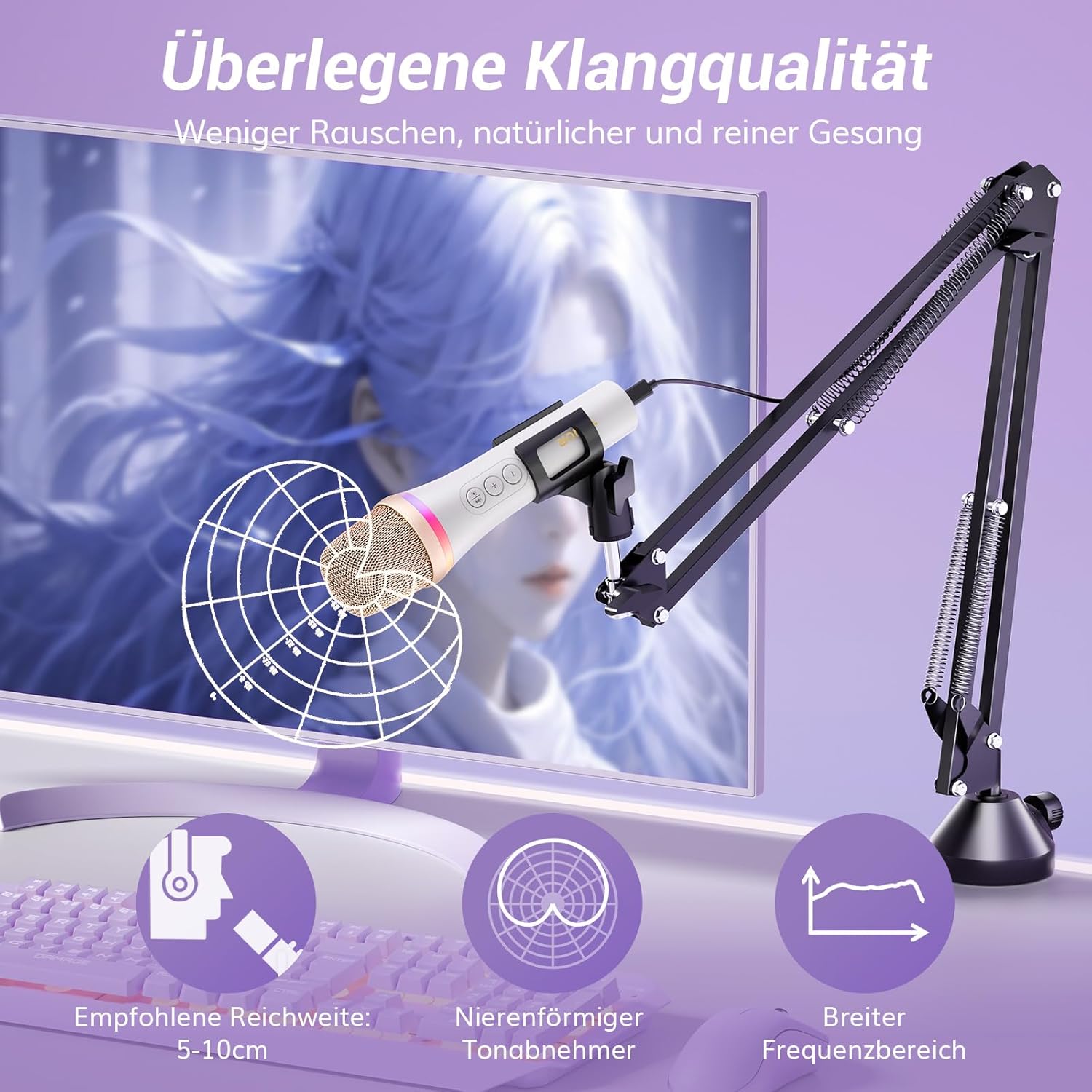 TONOR TD310+ možnosti pripojenia mikrofónu