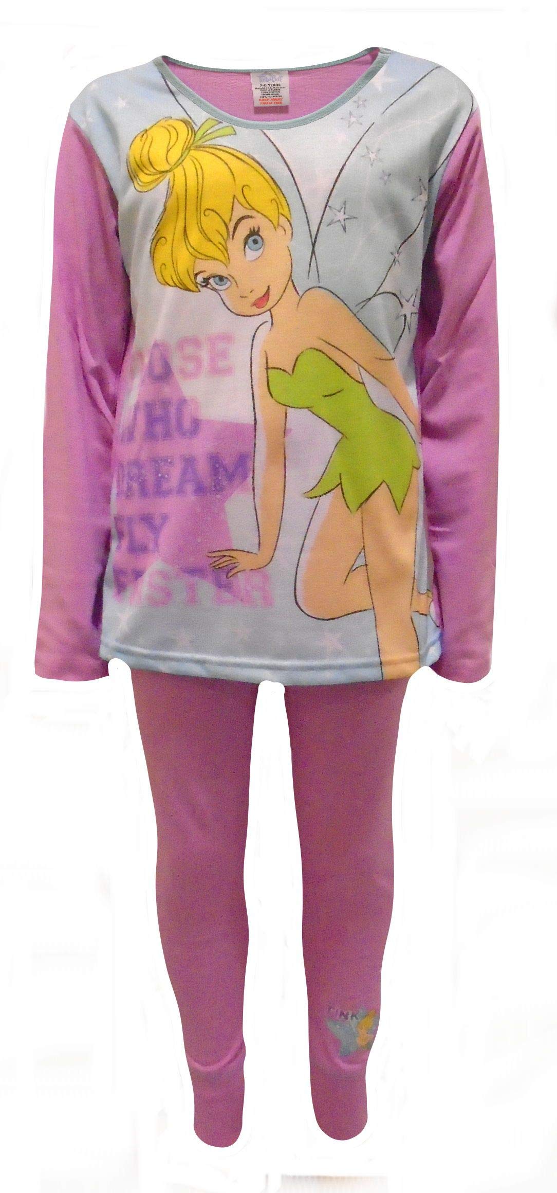 DisneyTinkerbell Dream Girl's Pyjamas 4-5 Years Pink