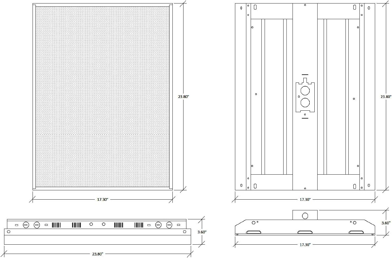 Blасk Frіdау Sаlе 2022 LED HIGH BAY Hanging Light 2 ft - 17,420 Lm, 5000K CCT Replaces 6 Light T8 Fluorescent - ENERGY SAVING - Low Maintenance Nеw Dеаl LED HIGH BAY Hanging Light 2 ft - 17,420 Lm, 5000K CCT Replaces 6 Light T8 Fluorescent - ENERGY SAVING - Low Maintenance