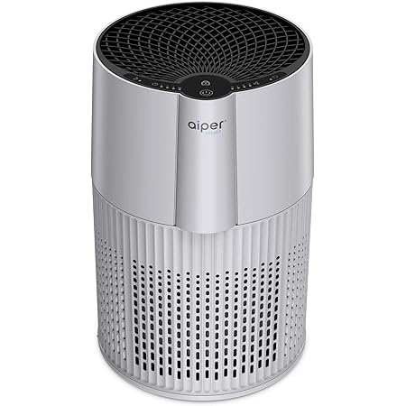 Amazon 空気清浄機 Aiper Smart 卓上 小型 静音 集じん タバコ 花粉 ホコリ除去 消臭 くうきせい空気清浄機 タイマー機能 Hepa活性炭フィルター 3段風量設定 省エネ オフィス 家庭対応 Eken 空気清浄機