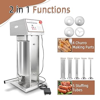 Amazon.com: Hakka Commercial 25 LB Stainless Steel Electric