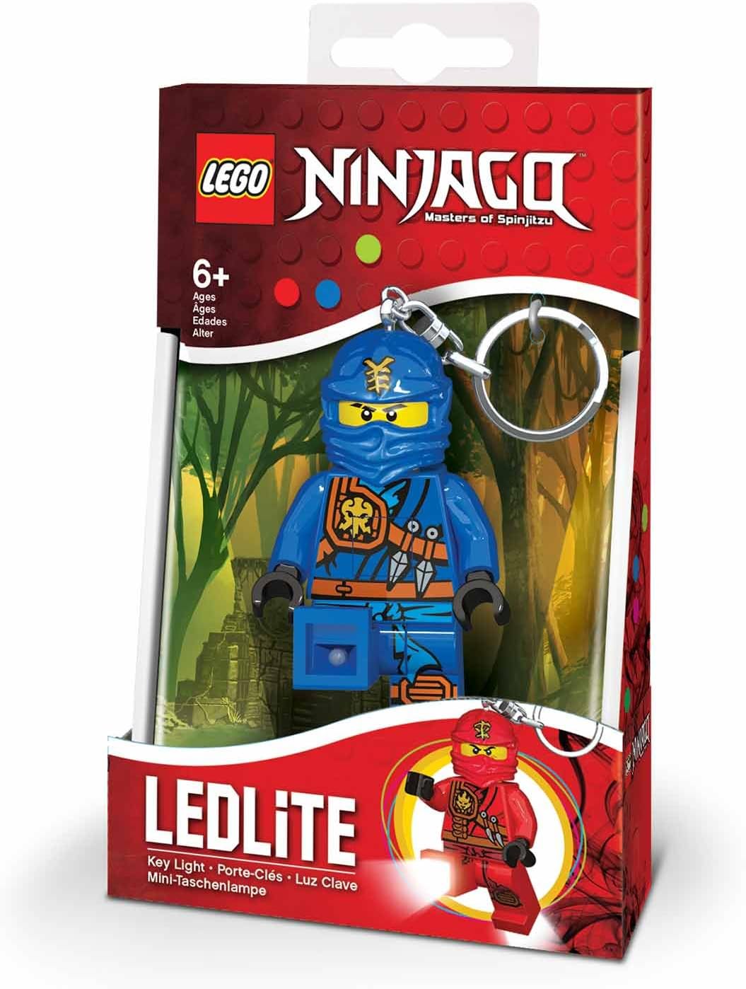 Lego Ninjago Mini Torch - Jay, Approximately 7.6 cm IQ40260