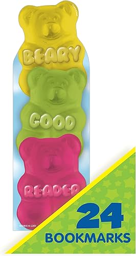 Miniatura 3 de Eureka Beary Good Reader - Marcadores perfumados de oso de goma, paquete de 24