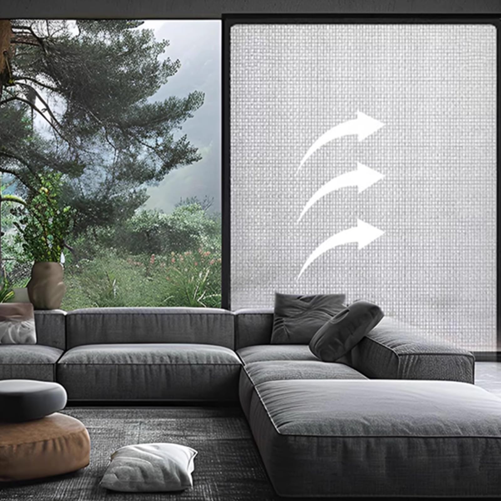 Pellicola Riflettente,Pellicola Isolante in Alluminio,Pellicola per Protezione Solare,Pellicola Oscurante al 100%,Pannelli Isolanti Termici Protezione UV,per Bagno,Cucina (130x260cm/51 x102)