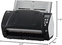 Vista 2 de Fujitsu Escáner alimentado con hojas Fi-7160 - Óptico de 600 Dpi - Color de 24 bits - Escala de grises de 8 bits - Pulgadas Usb Categoría
