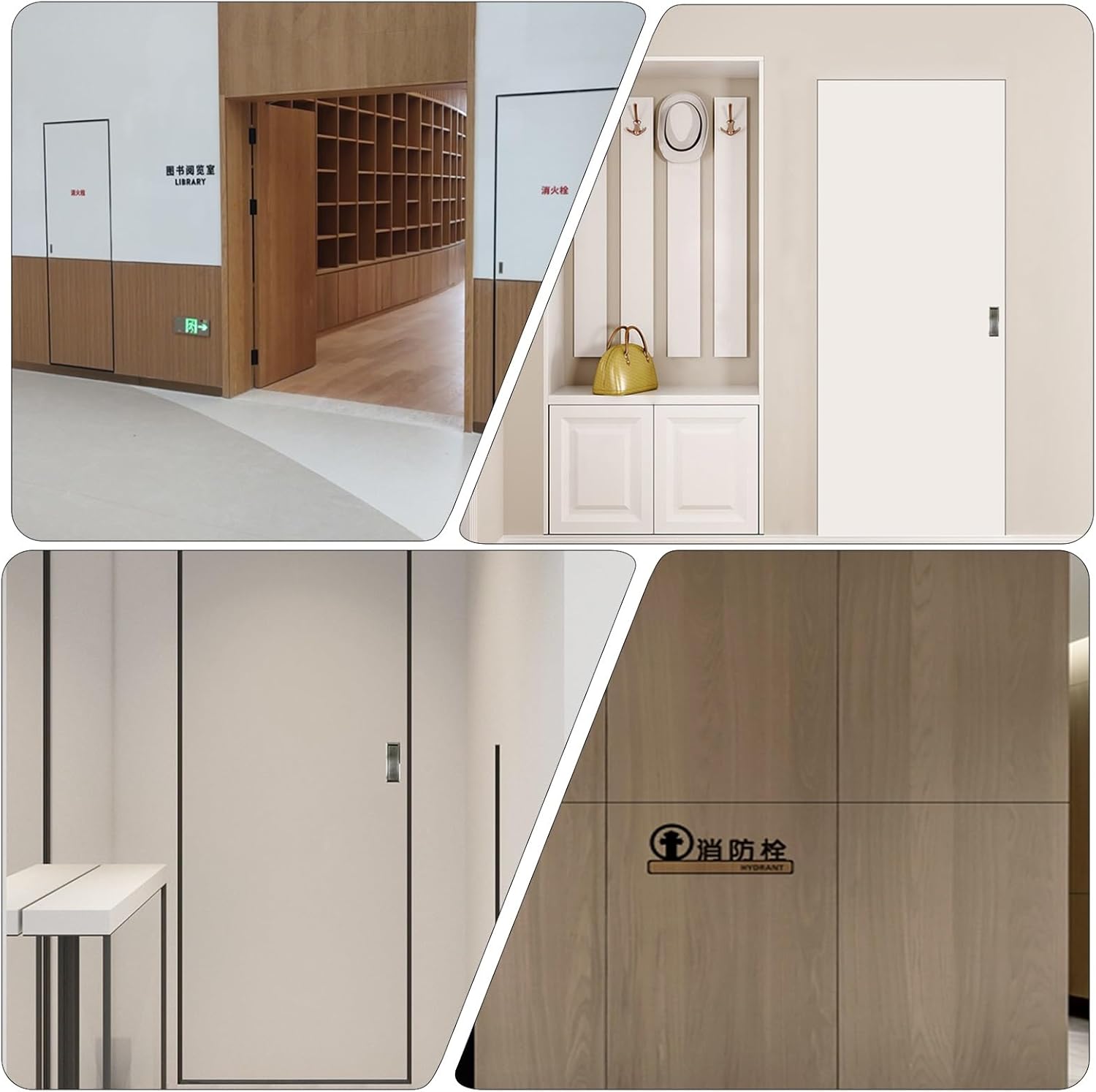 Wall Access Panel for Electrical/Wiring/HVAC,Aluminum Inspection Door in Drywall with Handle,Big Service Shaft Door Panels