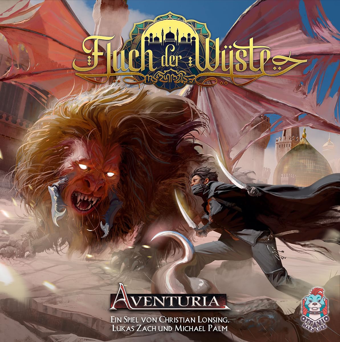 Ottavio, Aventuria: Fluch der Wüste, Solo-Abenteuer, Kennerspiel, Deutsch