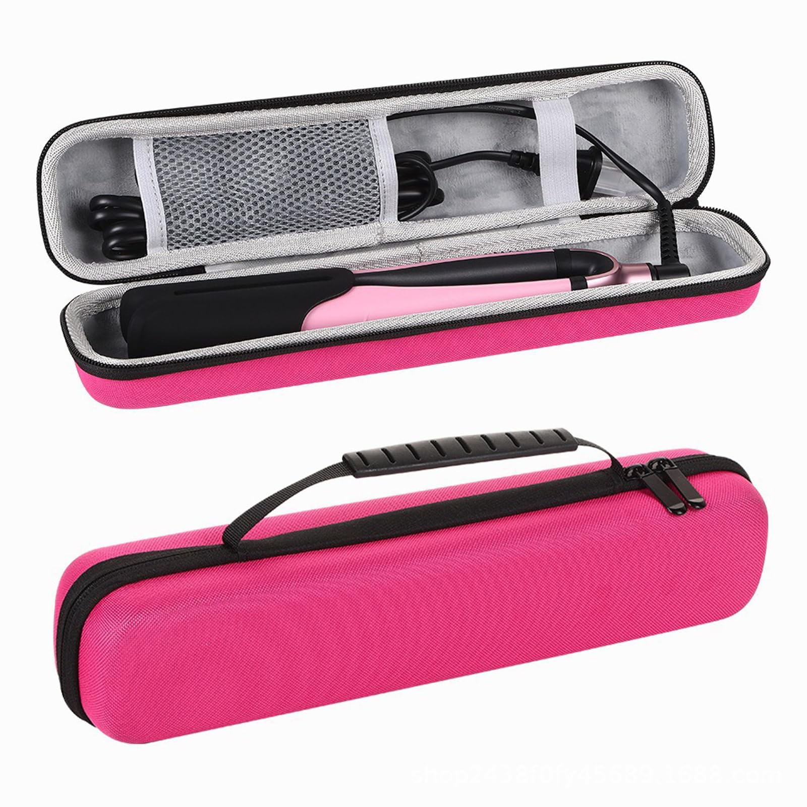 HENYGEN Professional Hair Dryer Accessories Storage Pouches with Soft Flannel Interior and Sturdy Oxfords Fabric Portable Hair Artist Bag