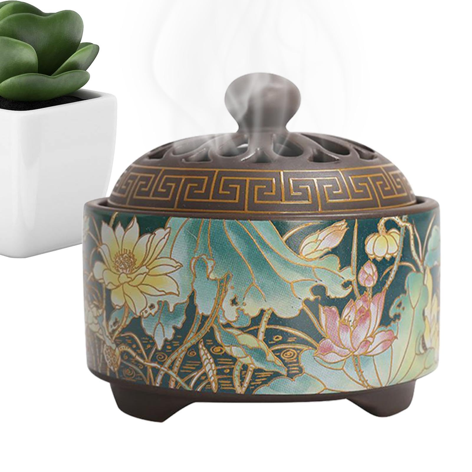 Brûleur d'encens pour maison et église, décor d'intérieur et extérieur