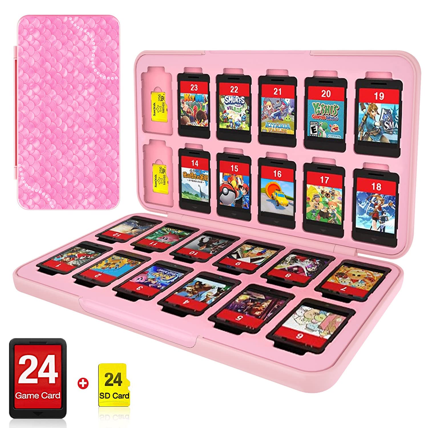 Switch Game Case For Nintendo Switch/Switch OLED, Switch Game Holder