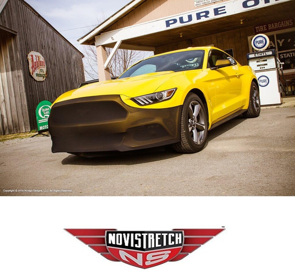 Mustang NoviStretch Front Bra High Tech Stretch Mask Fits: All 6th Gen 2015 Thru 2023 Mustangs