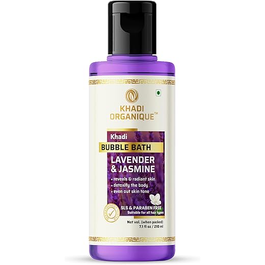 Khadi Organique Lavender Jasmine Bubble Bath