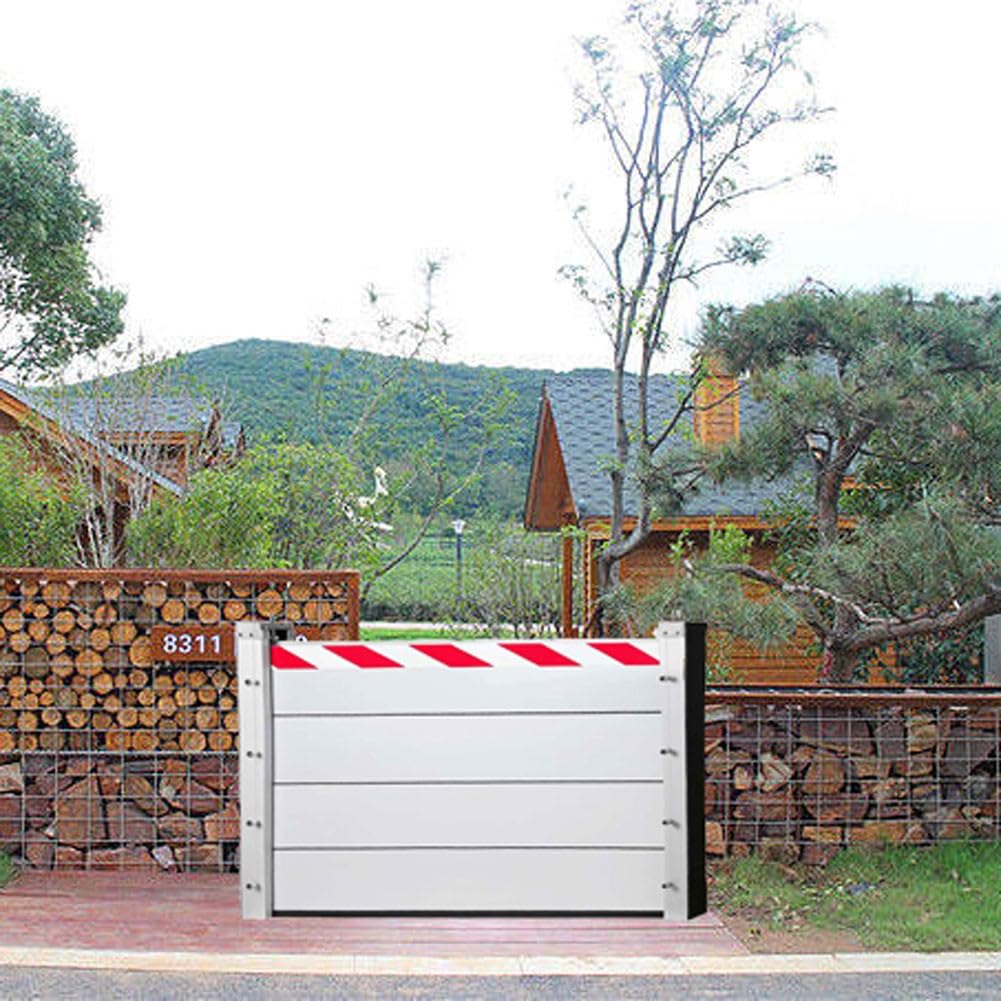 Paratia Antiallagamento per Porta L 118cm x H 40cm, Kit Soglia Barriera Antiallagamento per Porta Garage, Porta Della Barriera di Protezione Contro Le Inondazioni, per Cantina, Porta D'Ingresso