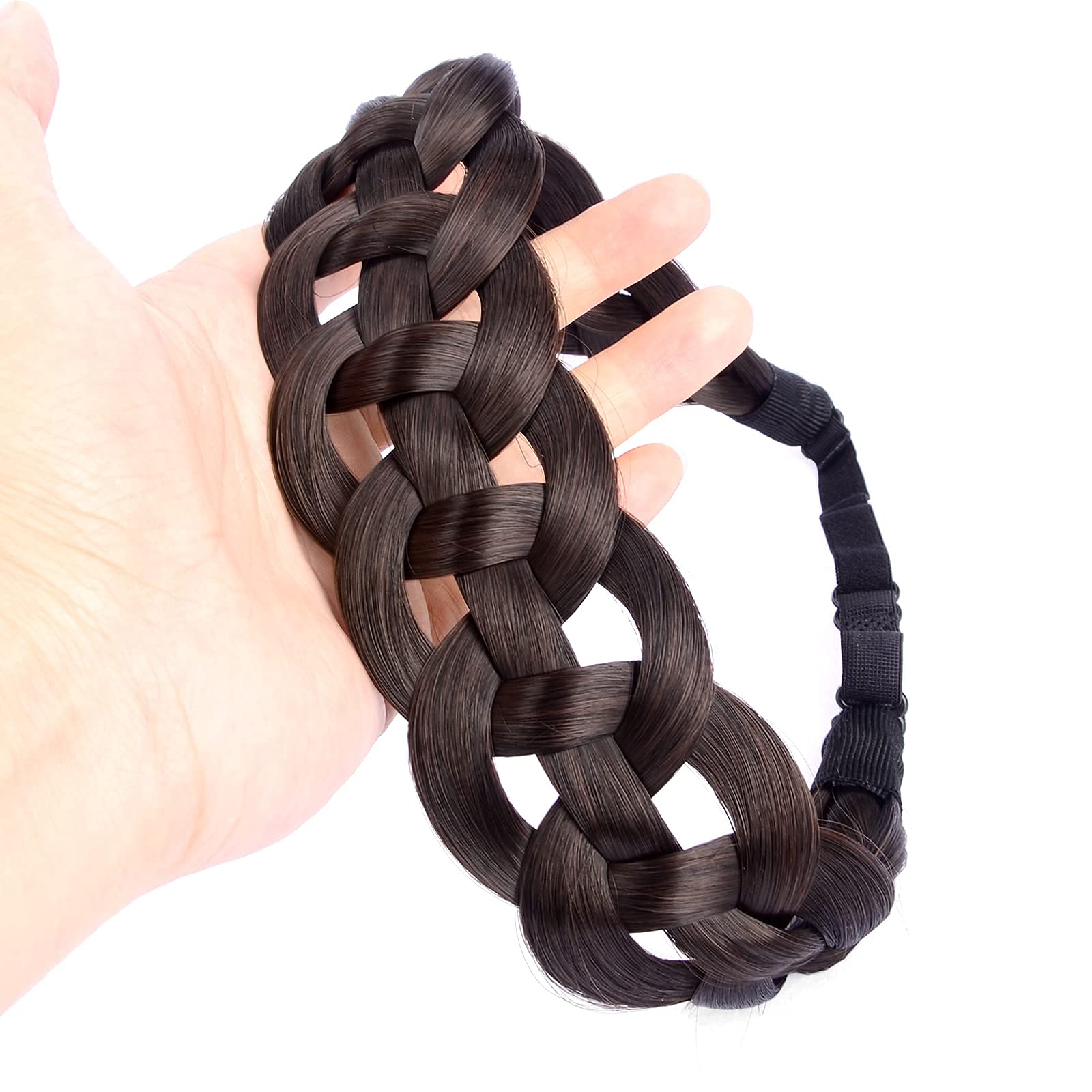 Amazon.com : DIGUAN Hollow out Synthetic Hair Braided  display picture 2