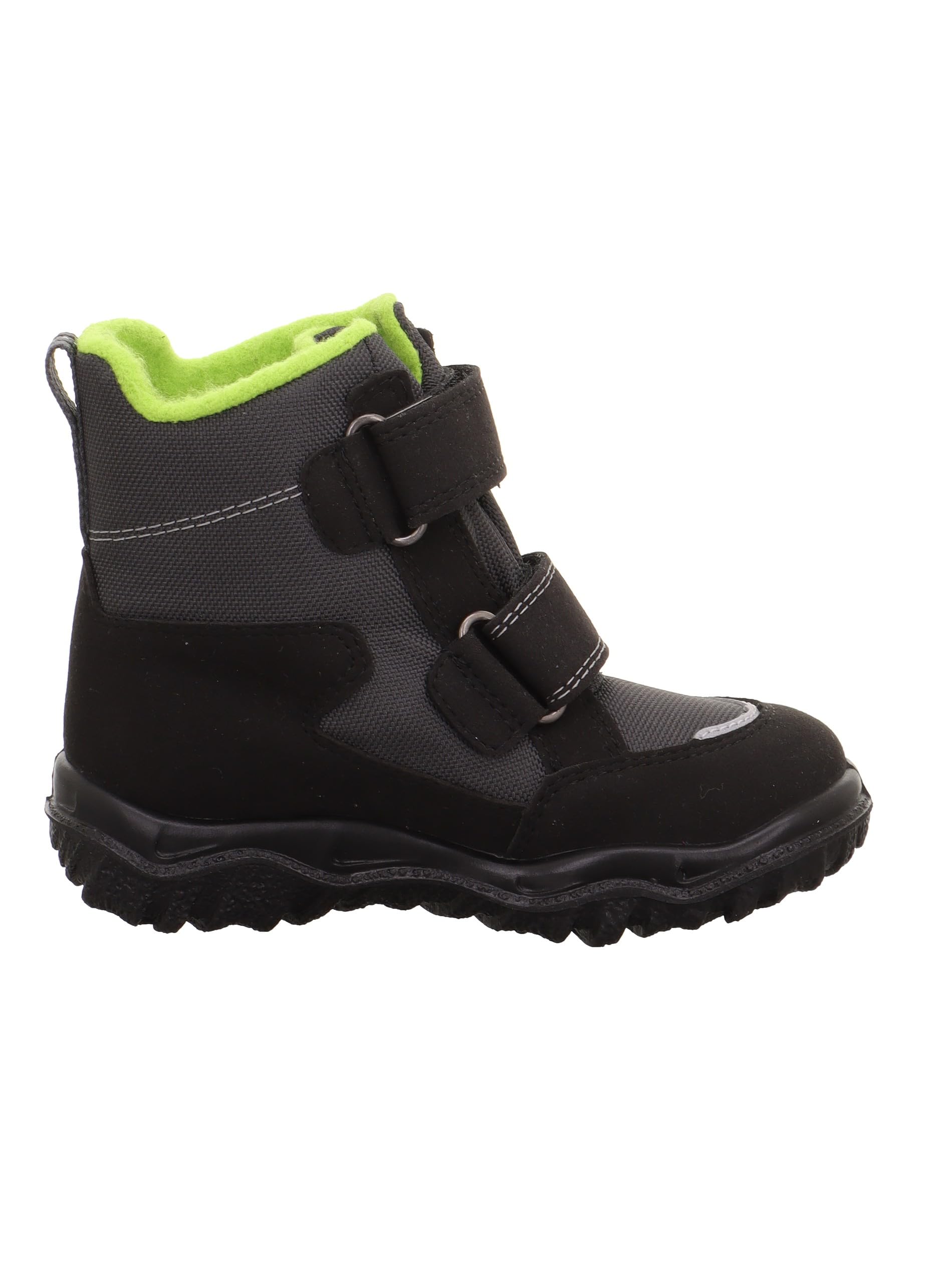 Superfit Herren Jungen Husky Jungen Warm Gefütterte Gore-tex Schwarz/Hellgrün 0010Stiefel