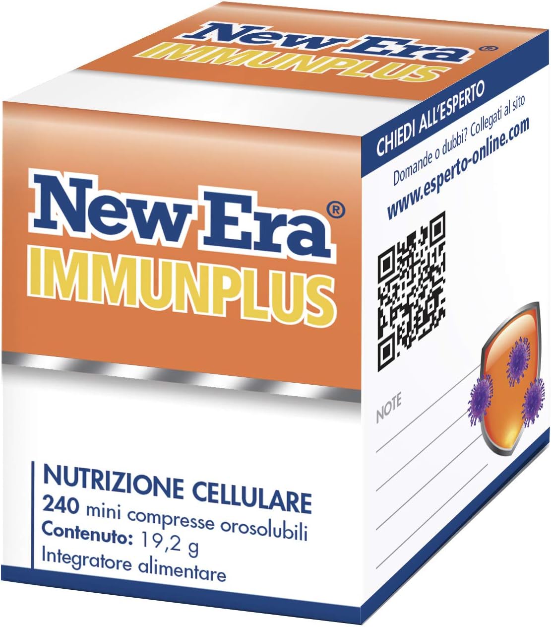New Era Schussler Immunplus 240 Comp. 1 pezzo 200 g : Amazon.it: Salute e  cura della persona