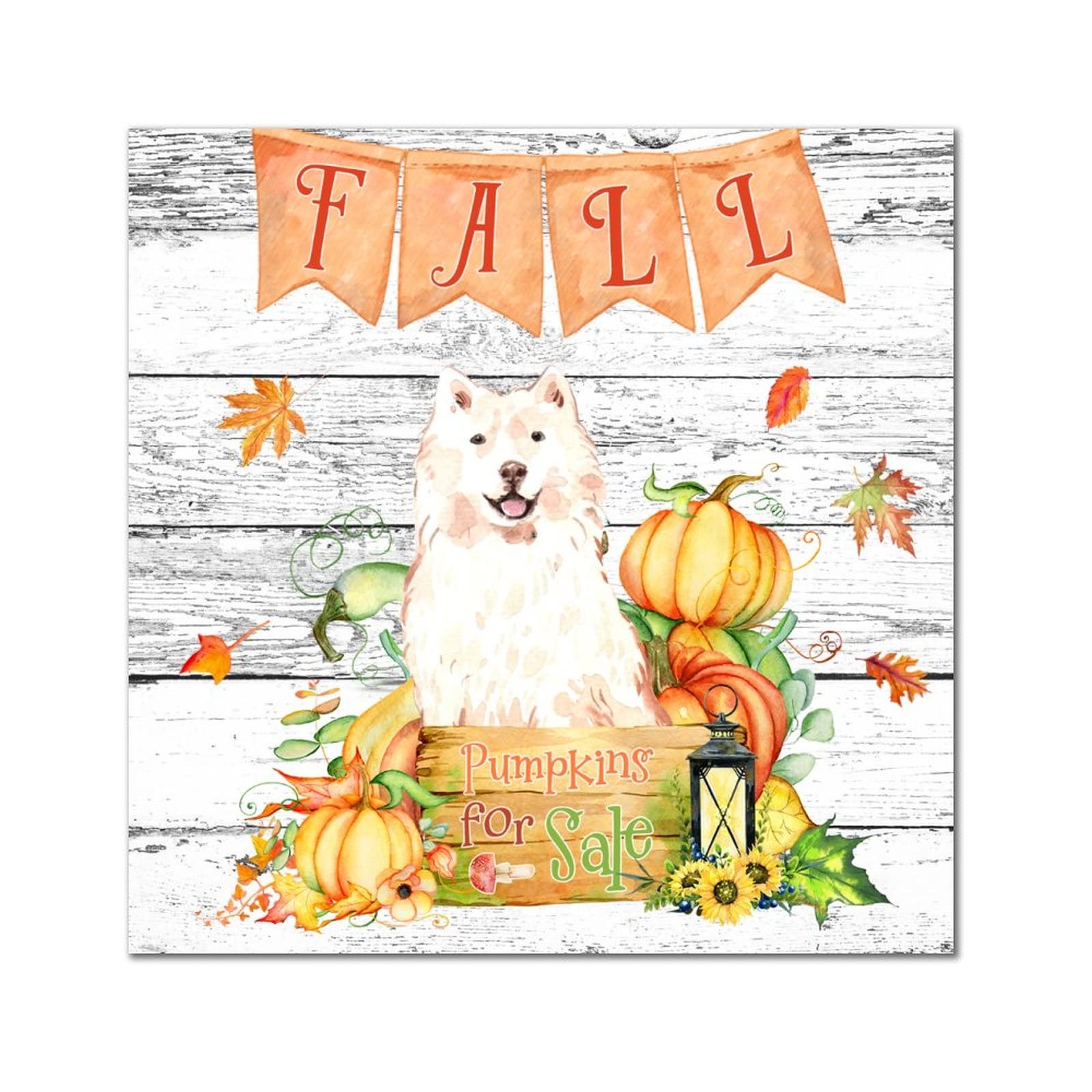 Plaque en bois Fall Pumpkins pour réchauffer votre salon rustique cet automne