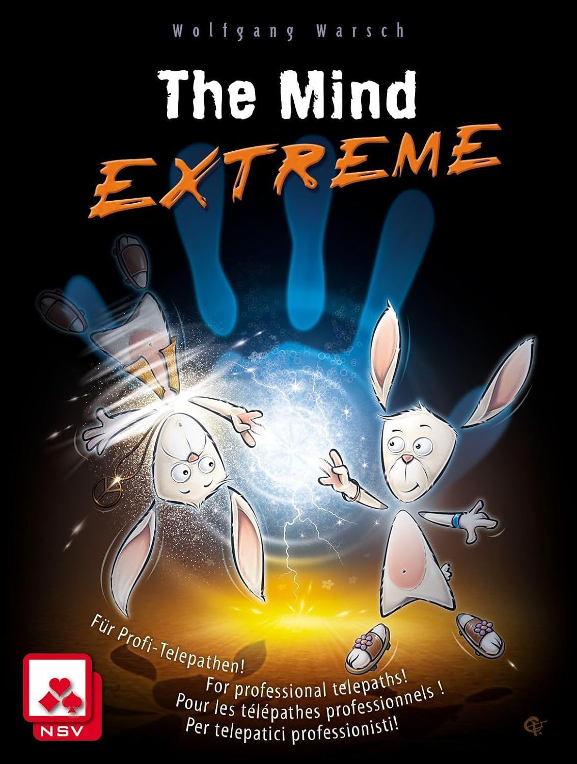 The Mind: Extreme Card Game - Synchronized, Reversed, and Twice the Challenge! Cooperative Strategy Game for Kids and Adults, Ages 8+, 2-4 Players, 15 Minute Playtime, Made by Pandasaurus Games
