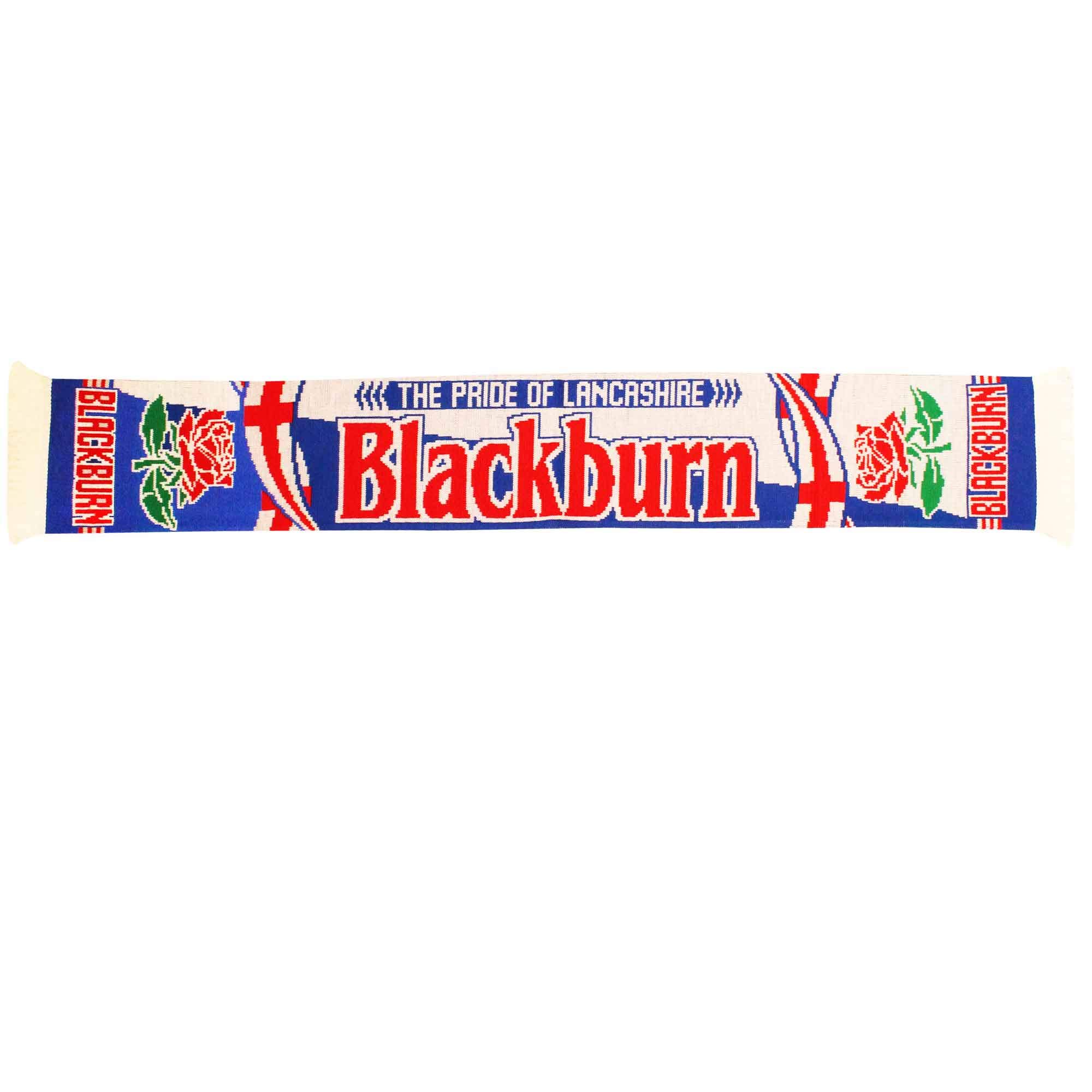Beyond Happy Blackburn Rovers Scarf – Rovers – 145cm Football Souvenir – 100% Acrylic Supporter Scarf