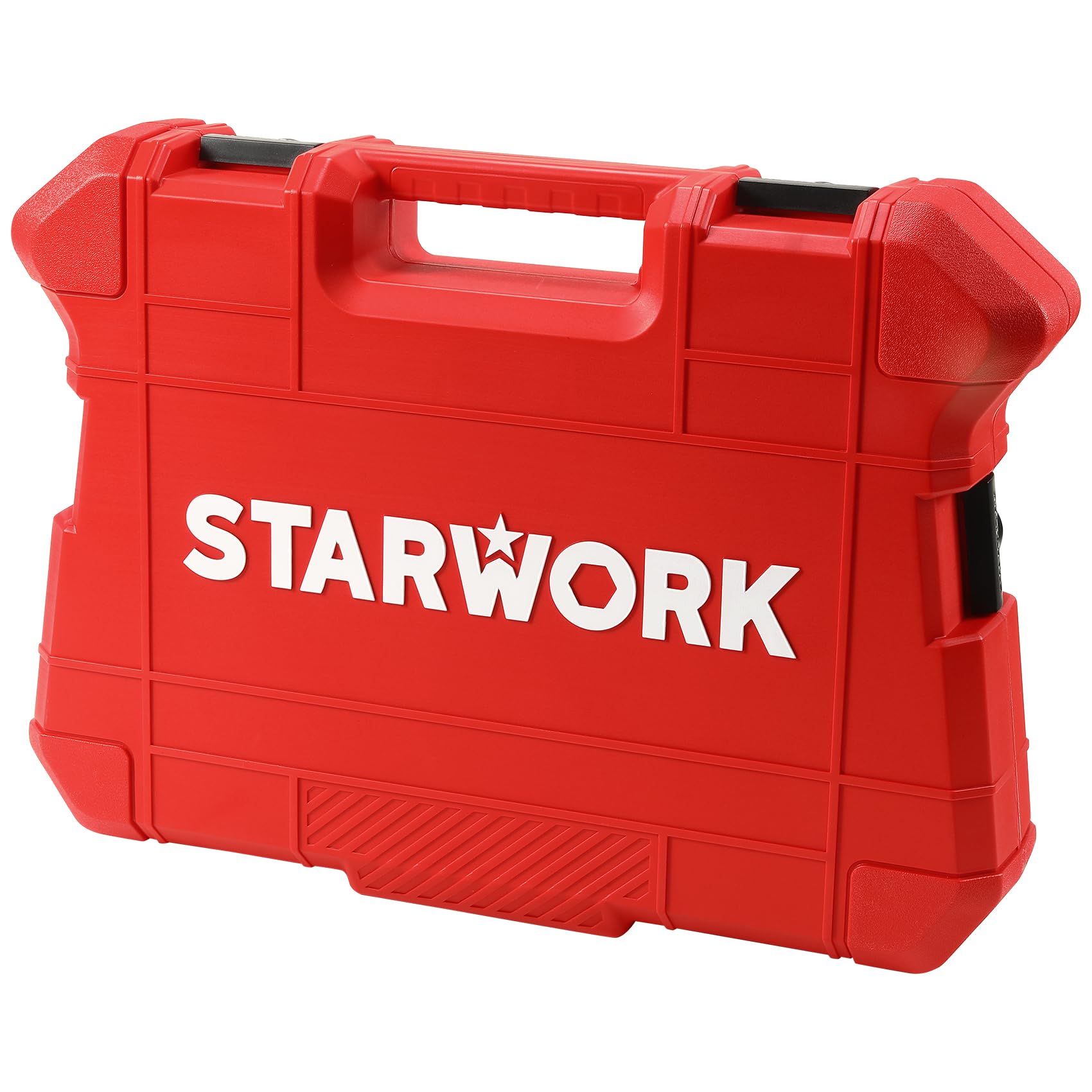 STARWORK TRUE MECHANIC 303-częściowy zestaw narzędzi mechanicznych, z kluczem zapadkowym 120T, profesjonalny, SAE/metryczny