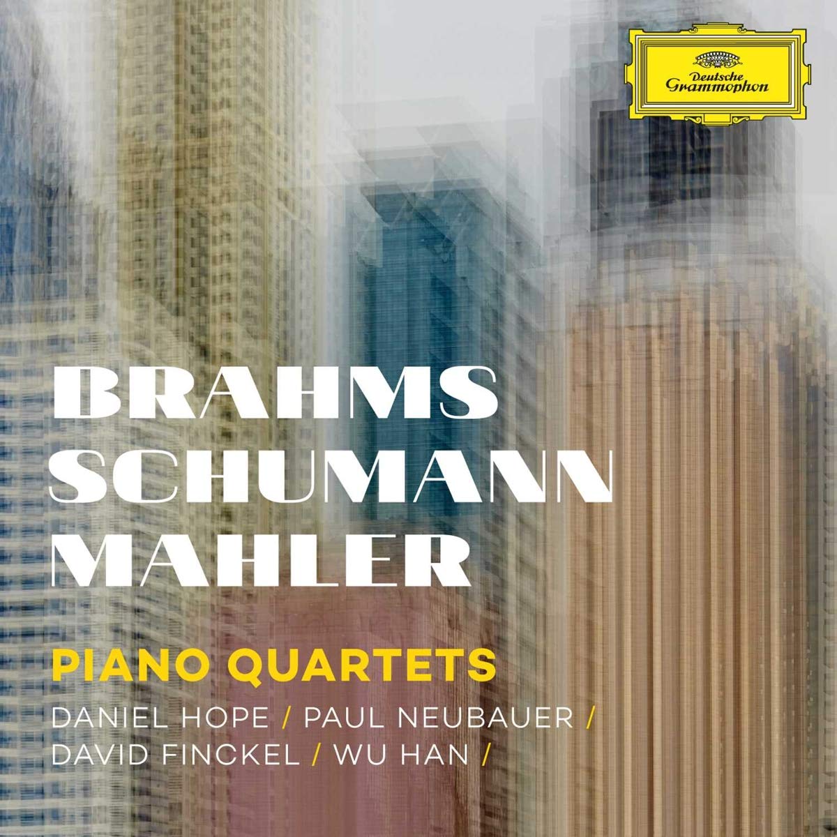 Piano Quartets: Mahler Schumann Brahms [Audio CD] Hope, Daniel; Gustav Mahler and n/a