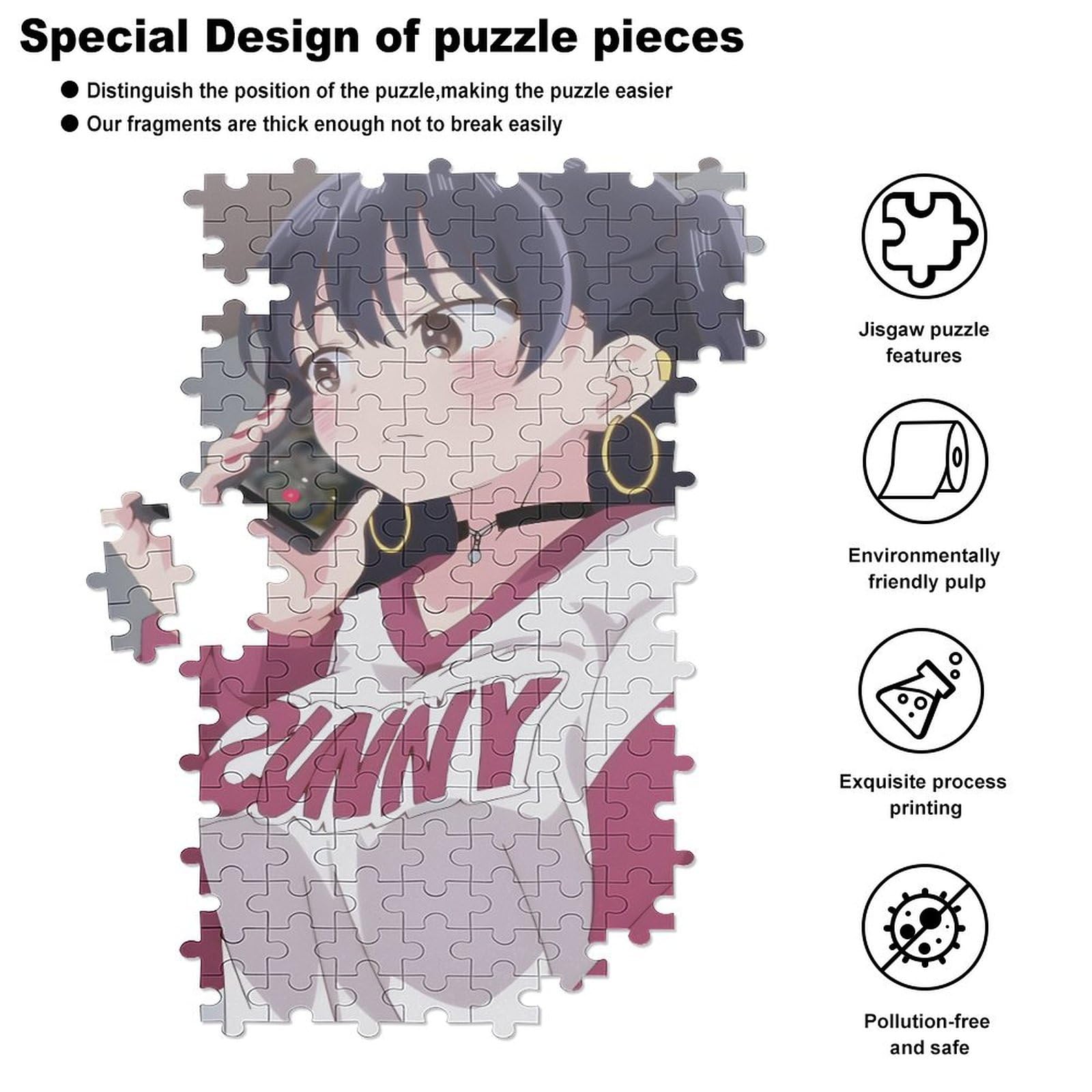 僕の心のヤバイやつ　パズル　300ピース Amazon | 僕の心のヤバイやつ ジグソーパズル 木製 パズル300ピース