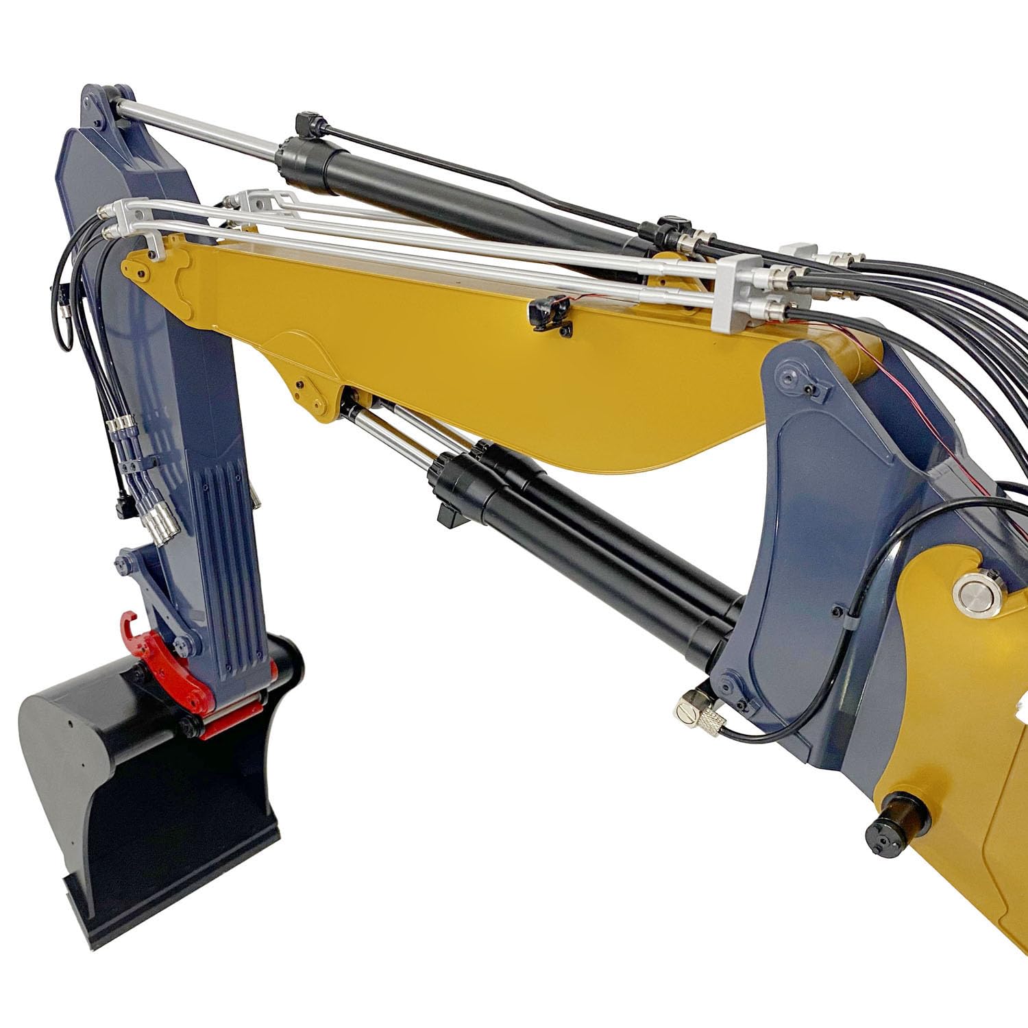 Metal RC Construction Vehicle 1/14 Scale RC Hydraulic Excavator - 3-Arm ...