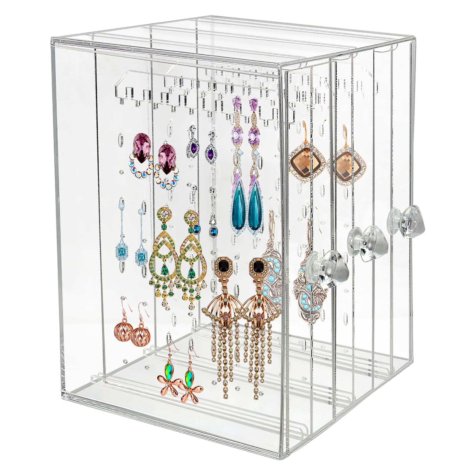 5 Panels Earring Storage Organiser