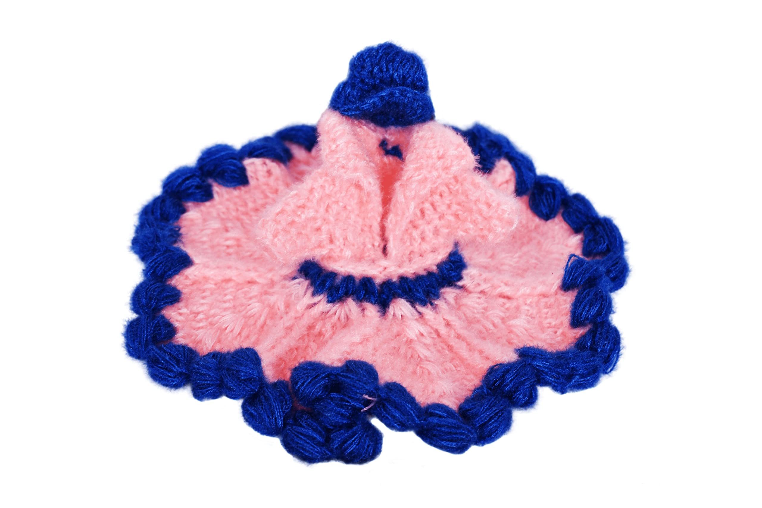 Vrindavan Special Woolen Dress with Cap for Laddu Gopal Ji  display picture 2