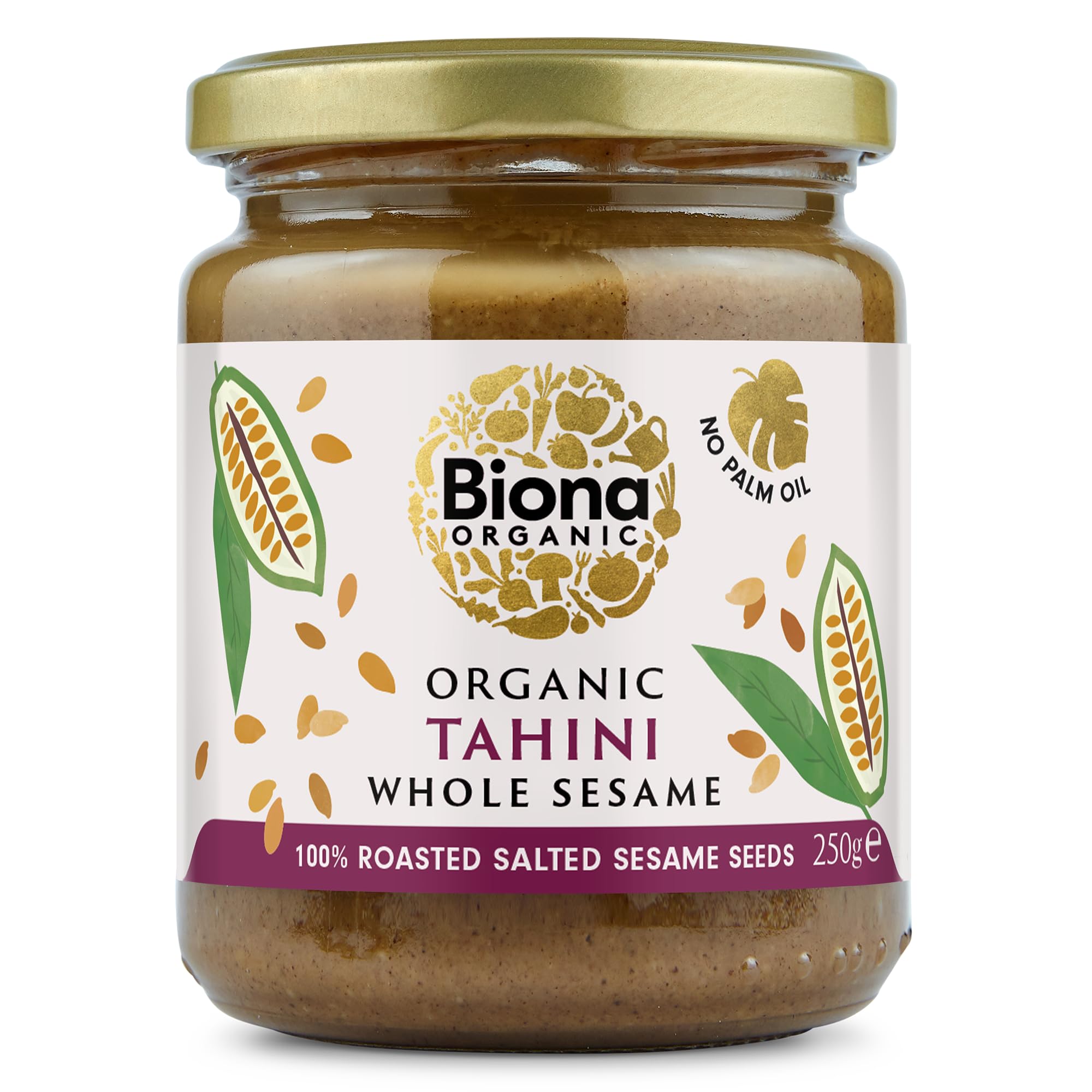 Biona Tahini Whole Sesame with salt Organic