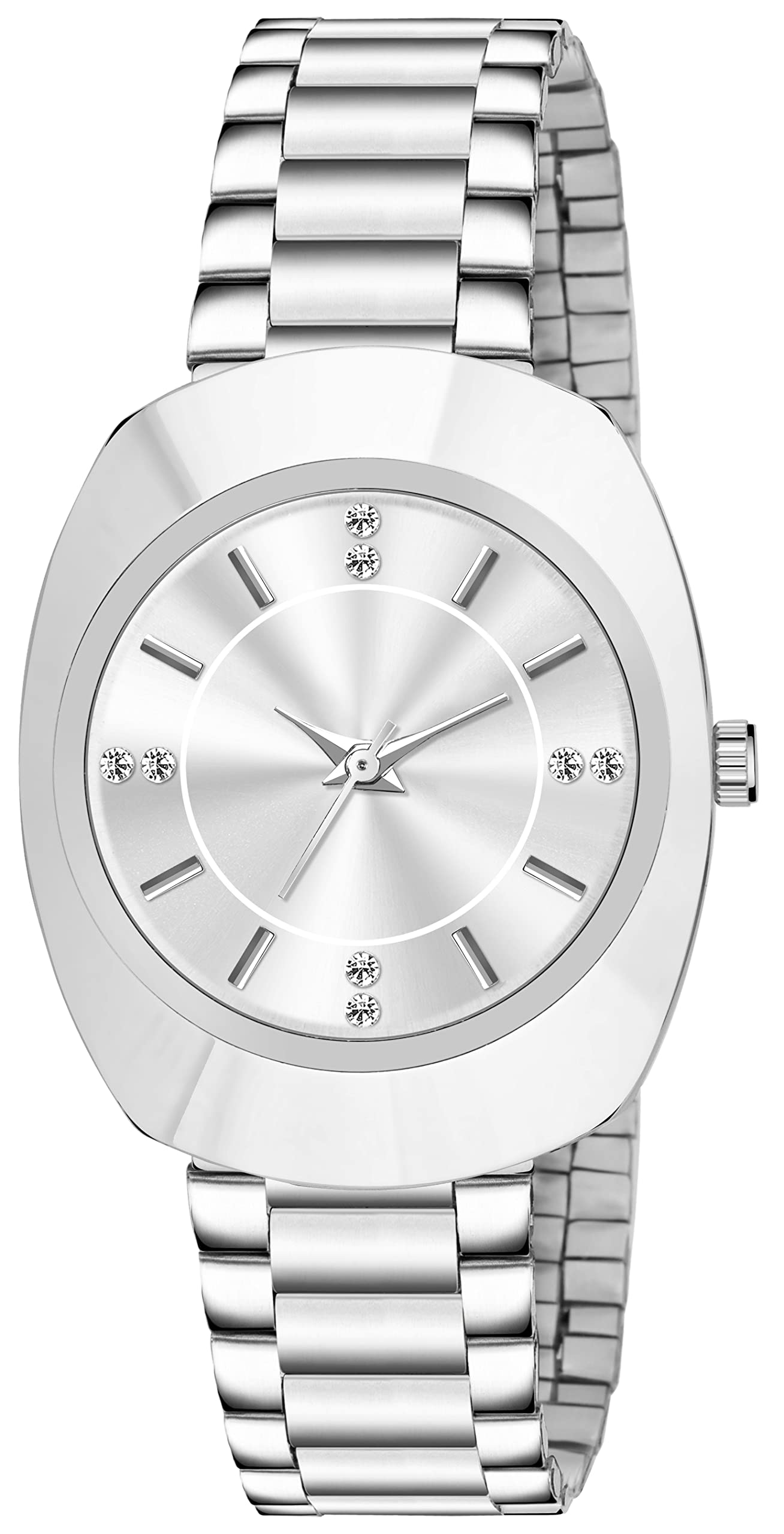 just like Premium Original Silver Stainless Steel Strap Fully Comfortable Wrist Watches for Girls (Silver) (B0C5N5CRZD) Amazon Price History, Amazon Price Tracker